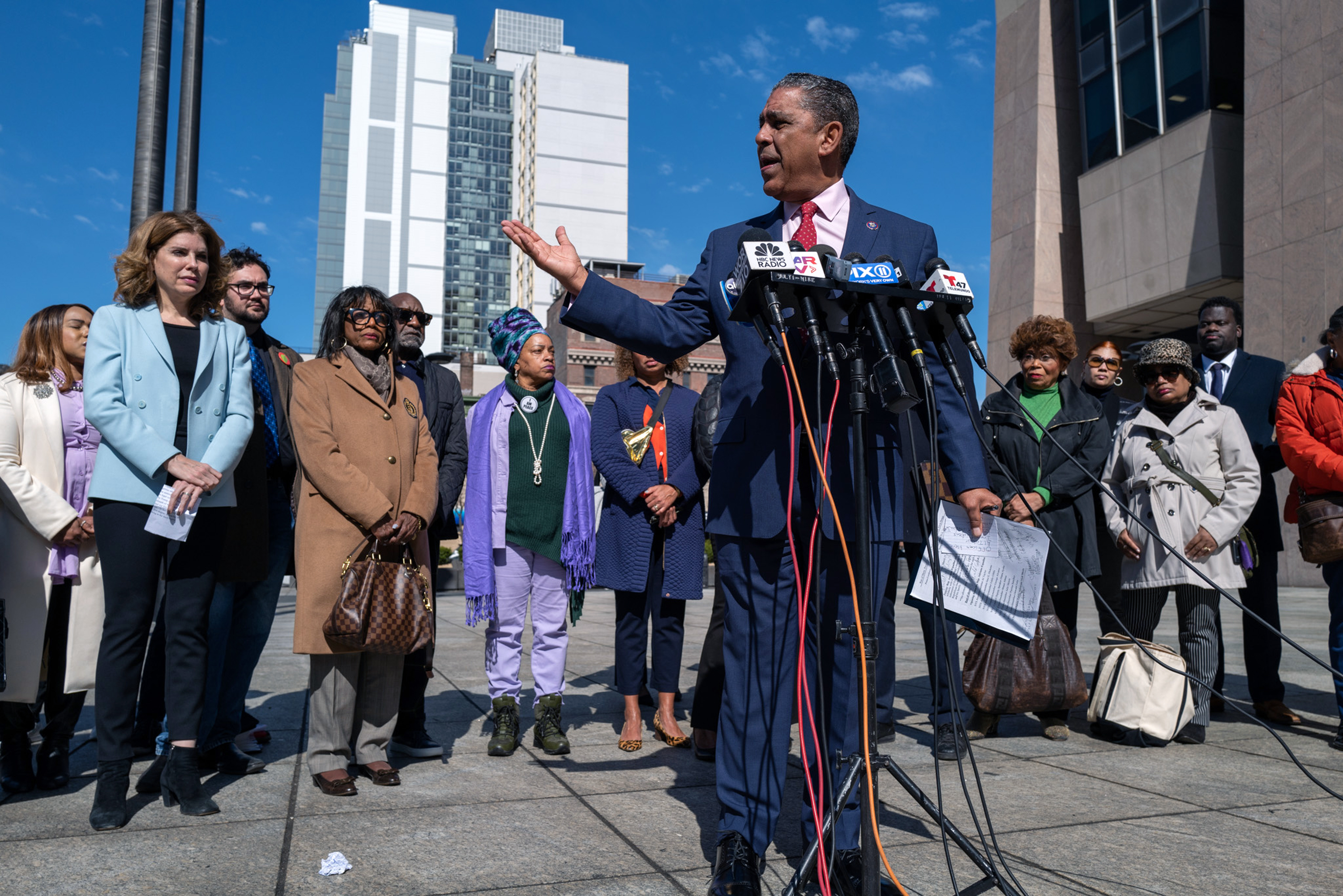 ‘We stand strong’: NYC officials denounce incendiary comments toward Manhattan DA Alvin Bragg