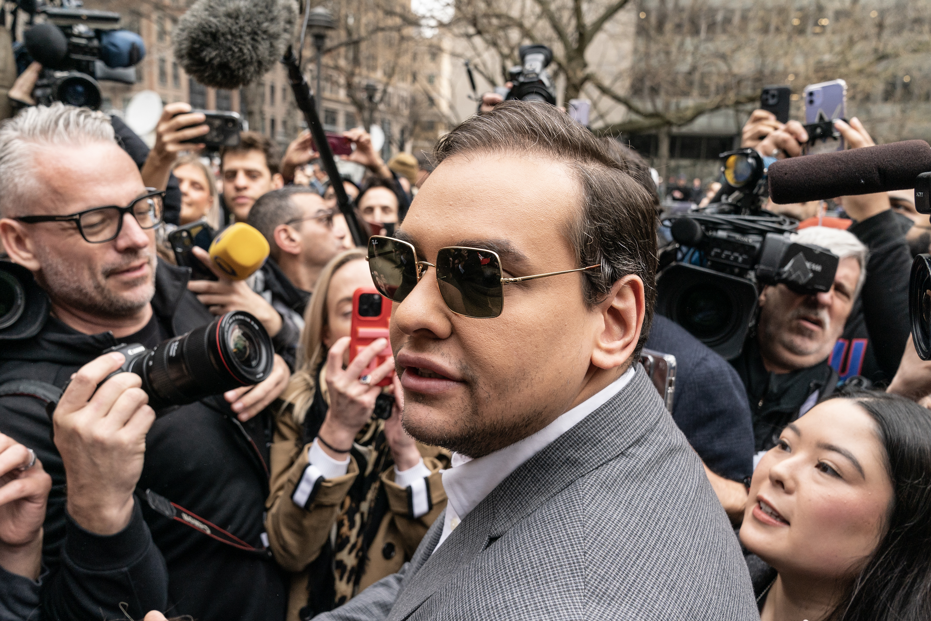 Why is George Santos running for re-election? Campaign finance experts offer some theories.