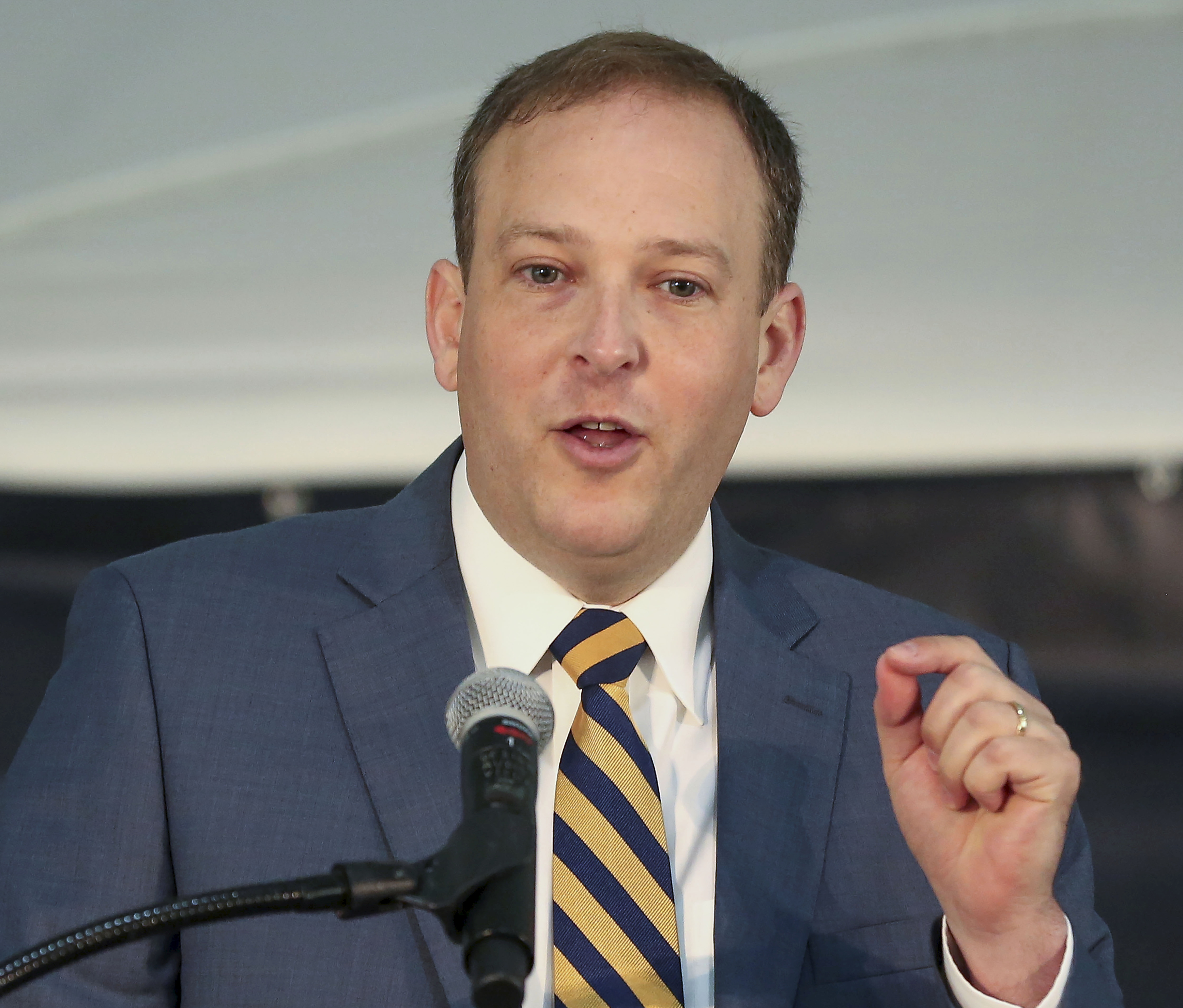 Lee Zeldin, GOP candidate for NY governor, dragged down by man crashing campaign speech