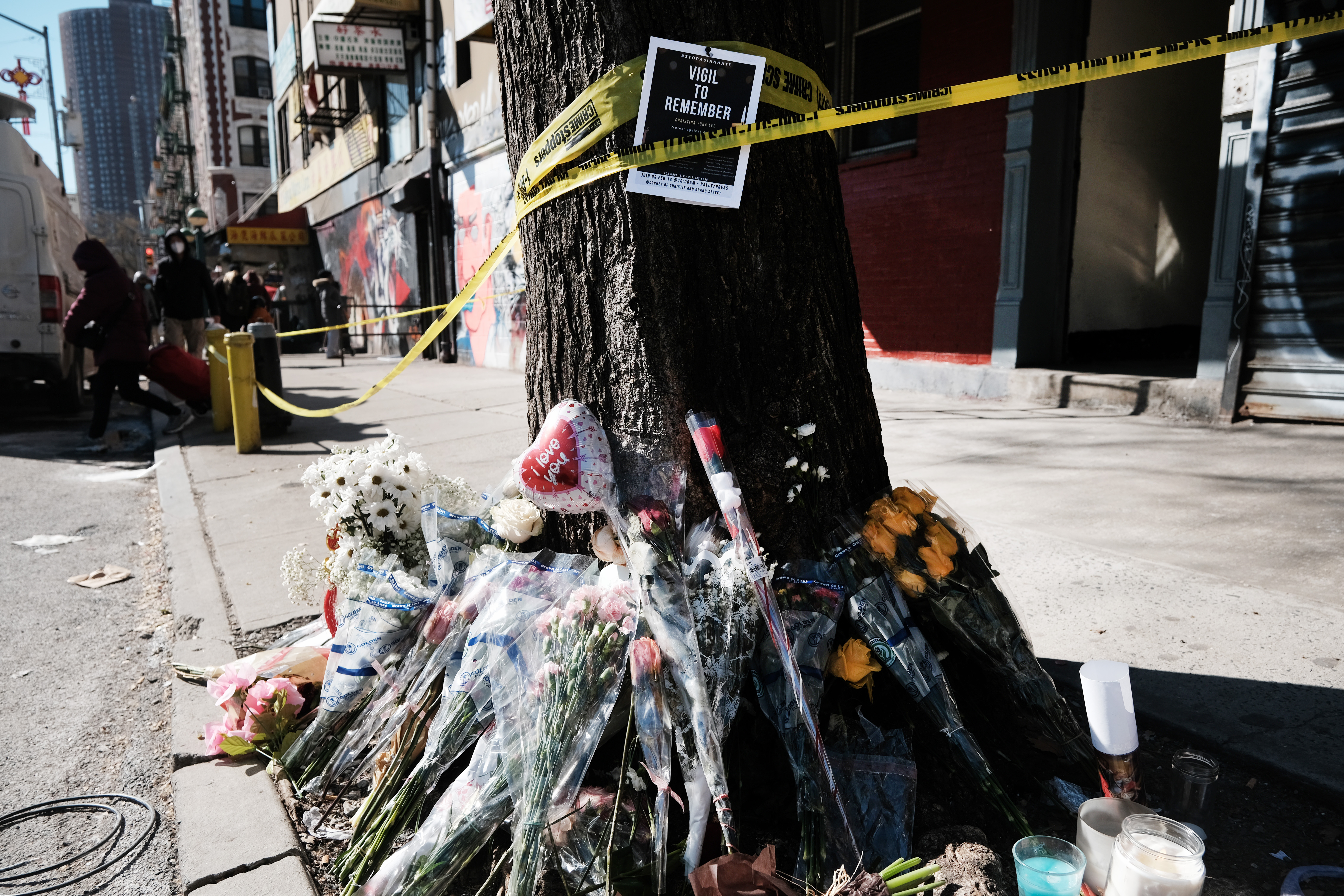 After a brutal slaying, Chinatown pushes back
