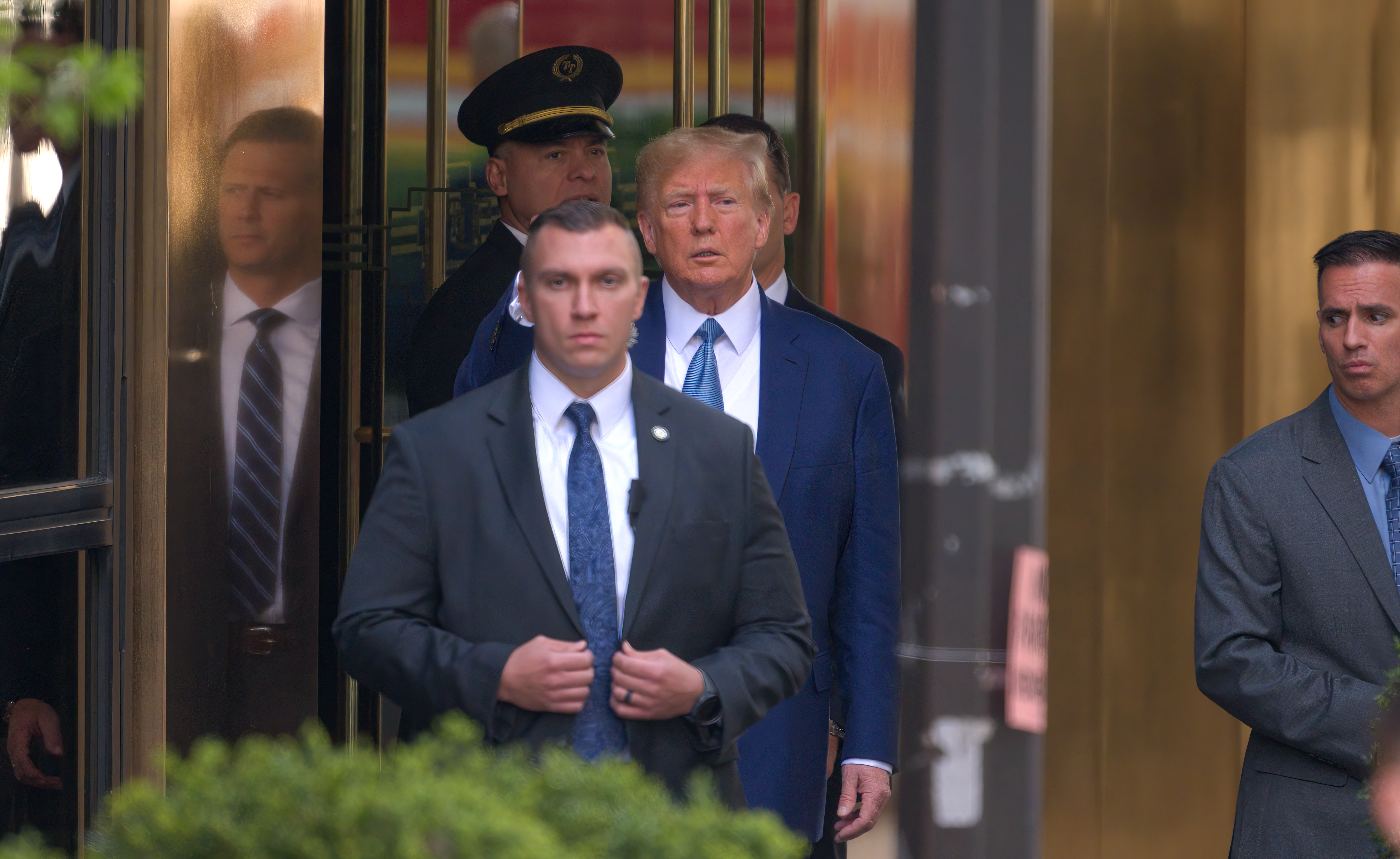 Wait, why is Donald Trump back in New York City?