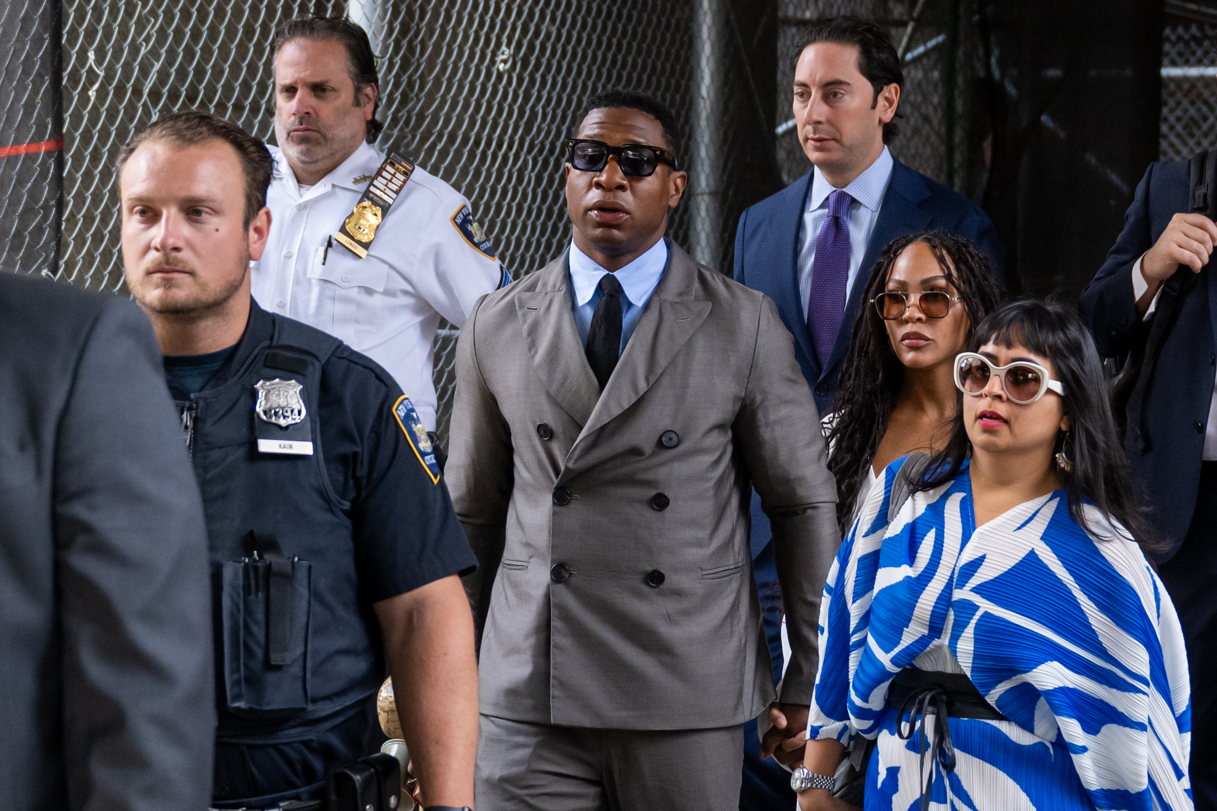 NYPD, prosecutors clash over charging actor Jonathan Majors&rsquo; ex with a crime, court papers say