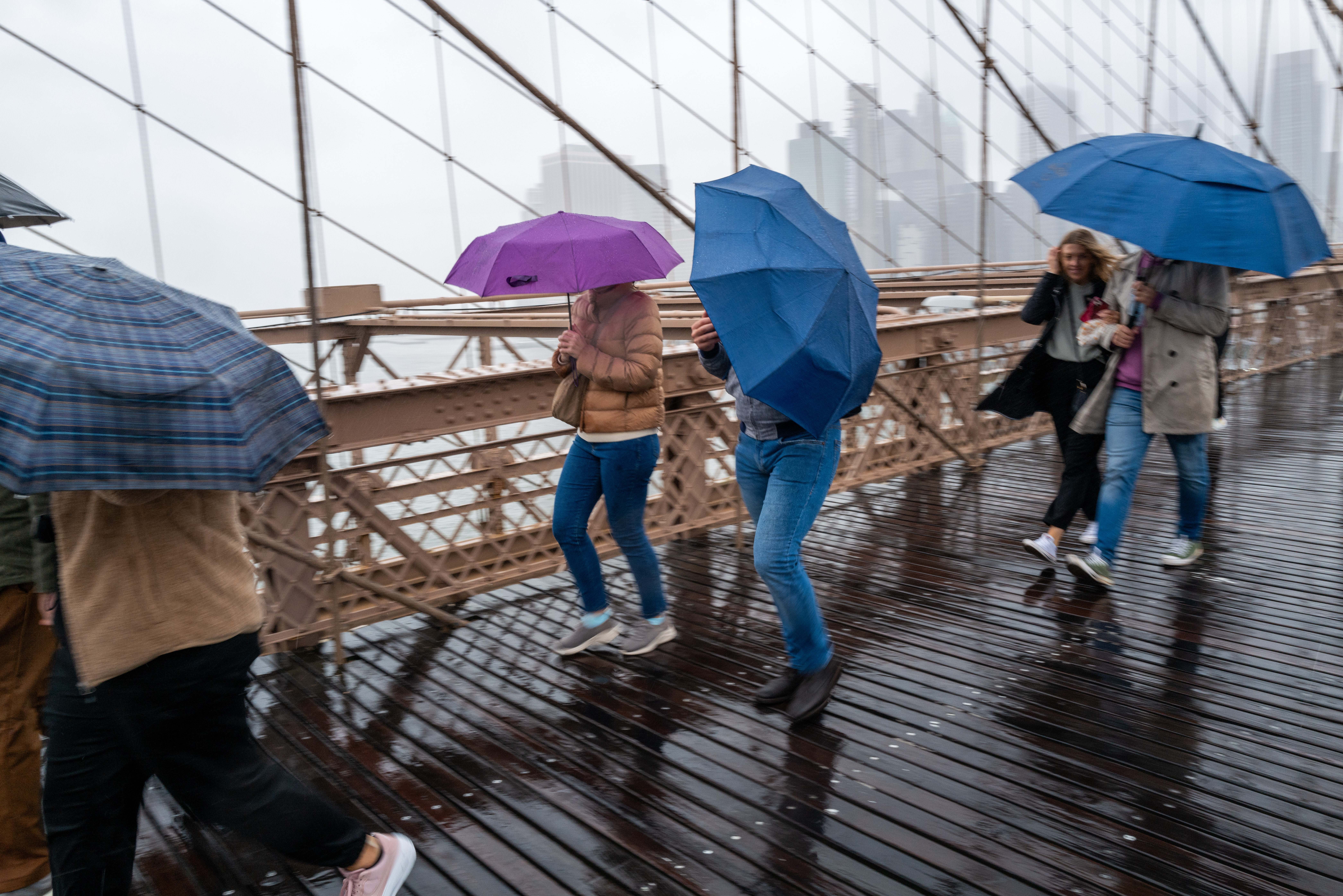 NYC braces for 50 mph winds that &lsquo;could knock you sideways&rsquo;
