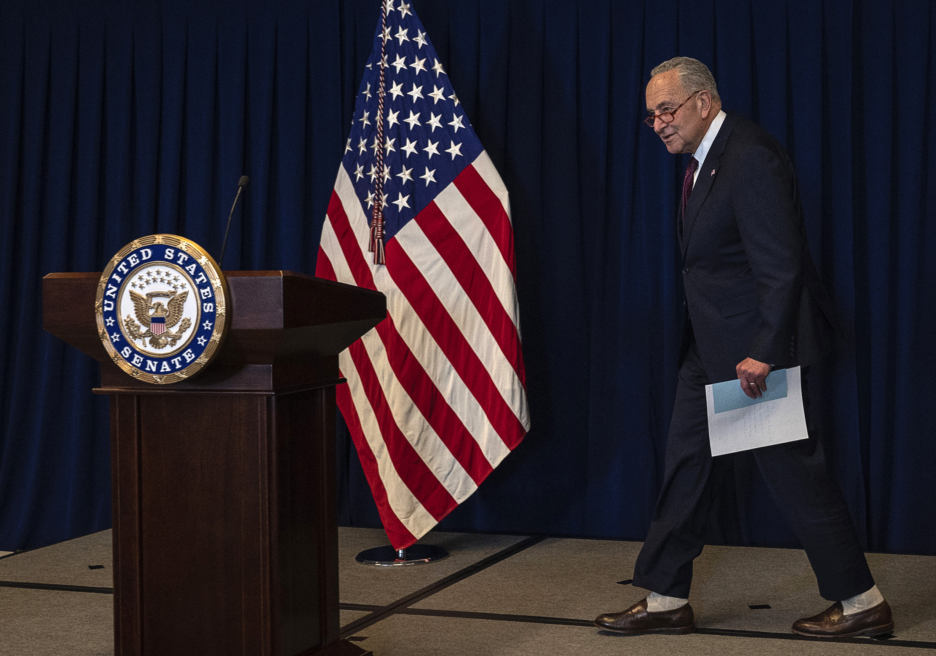 NY Sen. Chuck Schumer rushed to shelter while in Israel