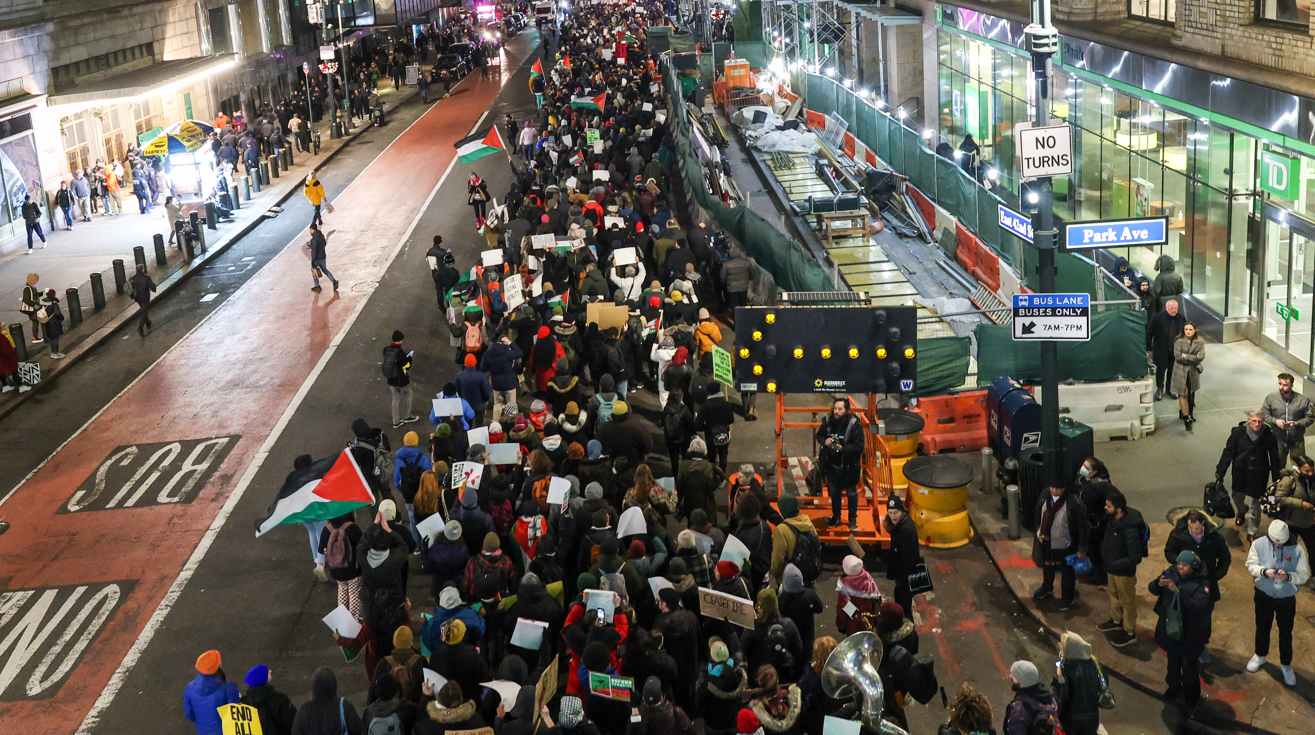450 demonstrations on the Israel-Hamas war have taken place in NYC, officials say