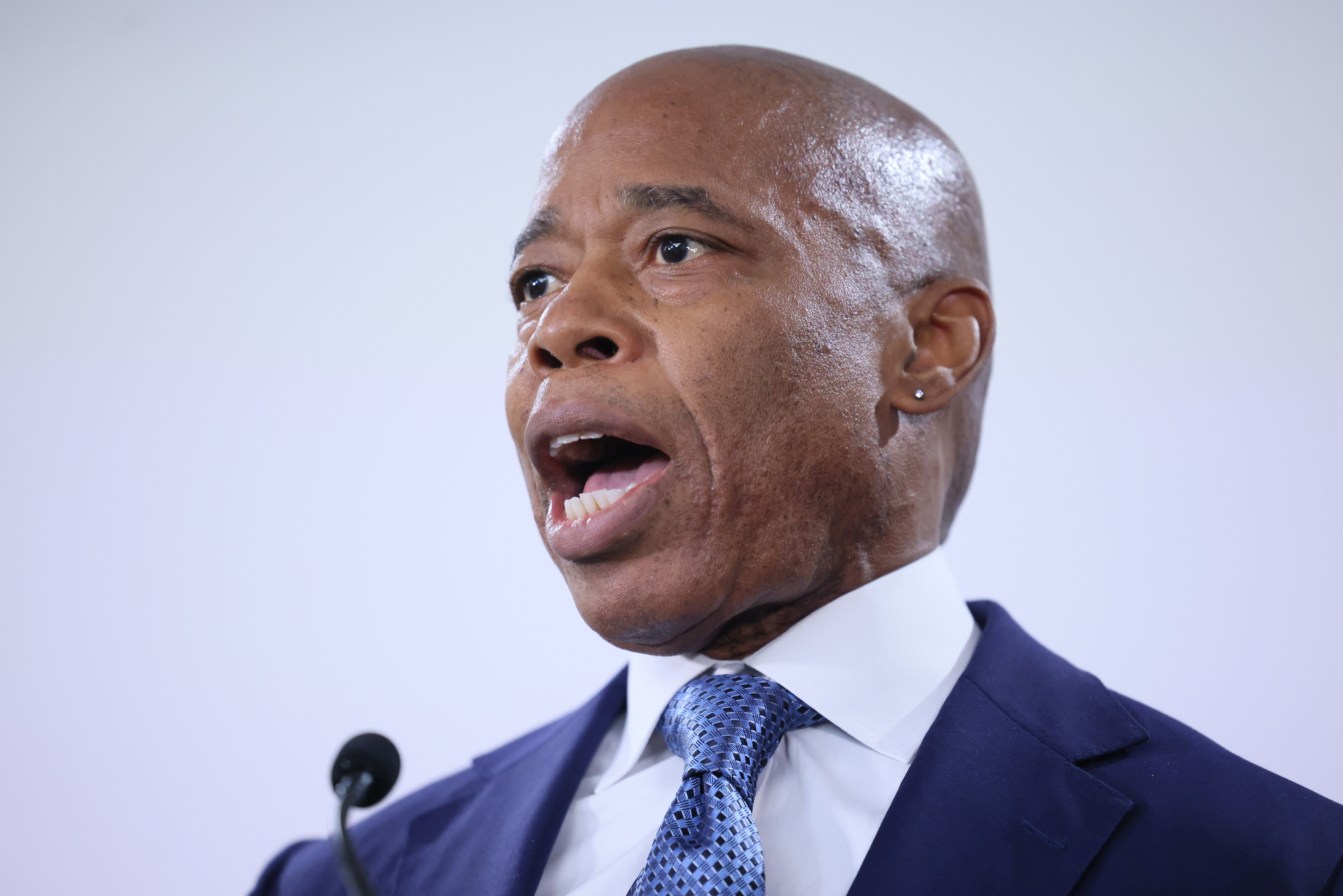 Mayor Adams imposes curfew at select NYC migrant shelters after Times Square shooting