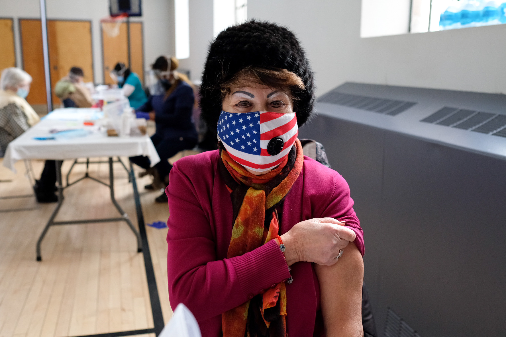 More Than 300 Holocaust Survivors Get Vaccinated At Pop-Up Site In Bensonhurst