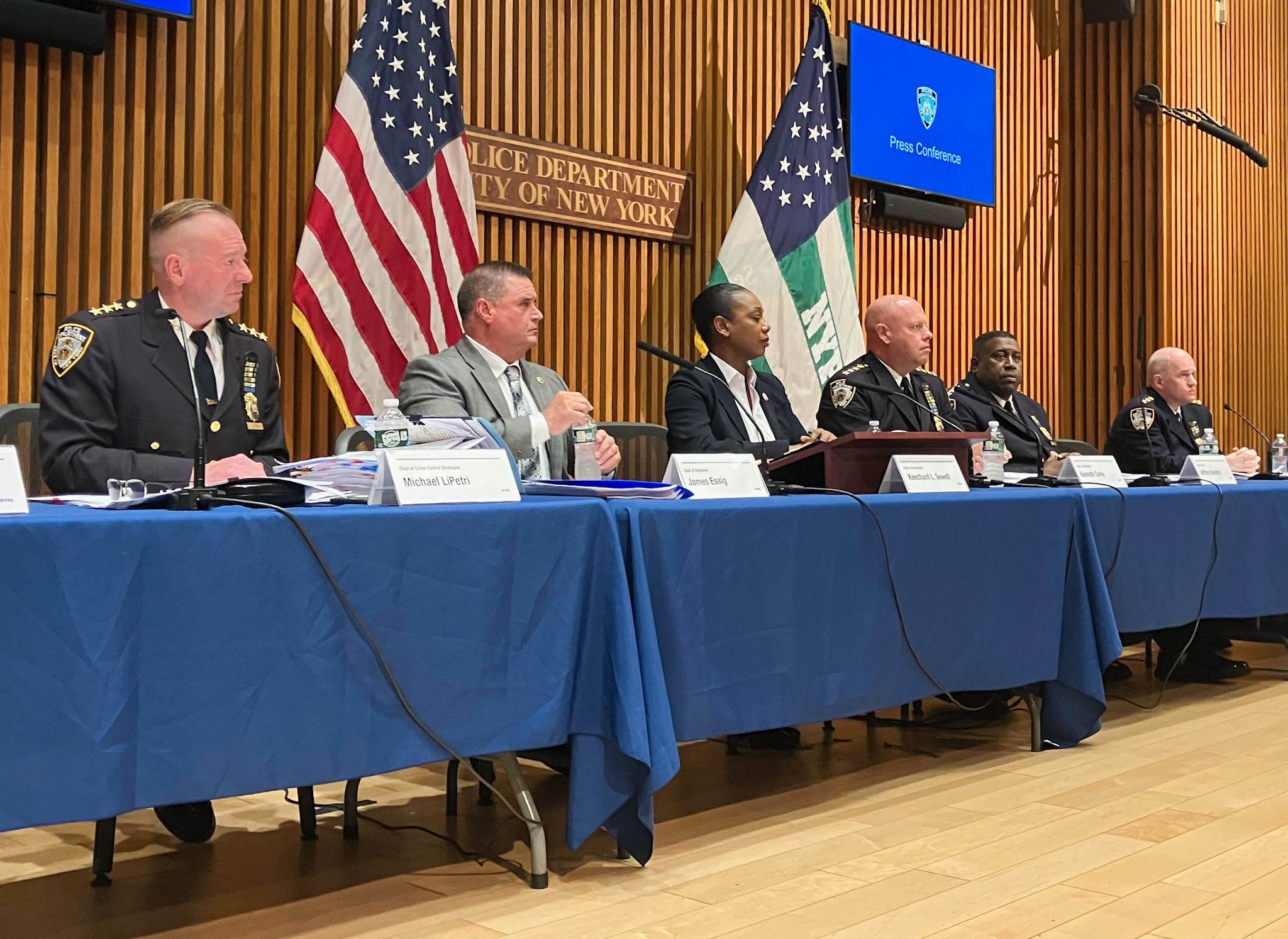 NYPD: Shootings are down since last year, and gun arrests are up