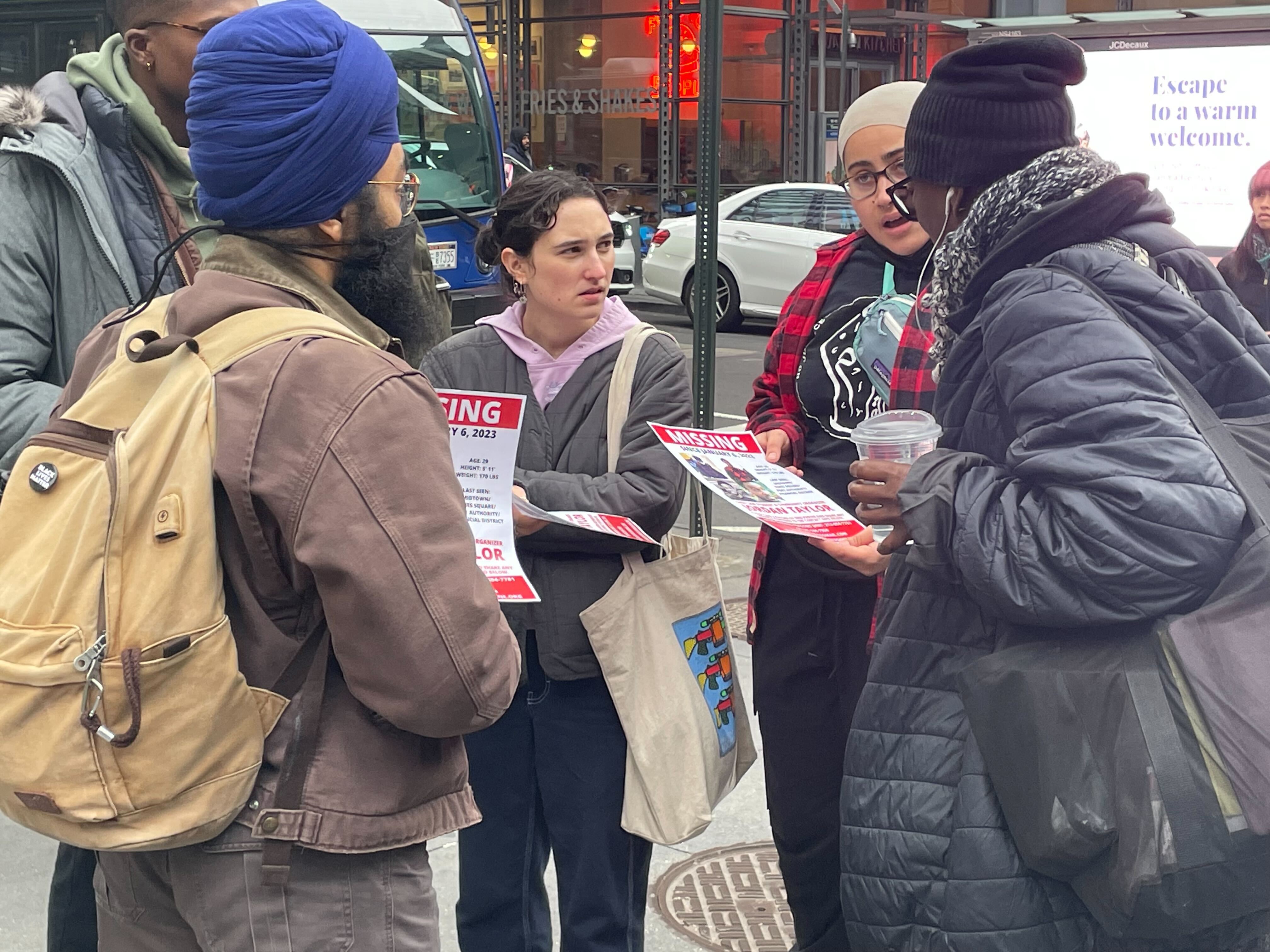 Friends, family of missing Queens law student canvass for information