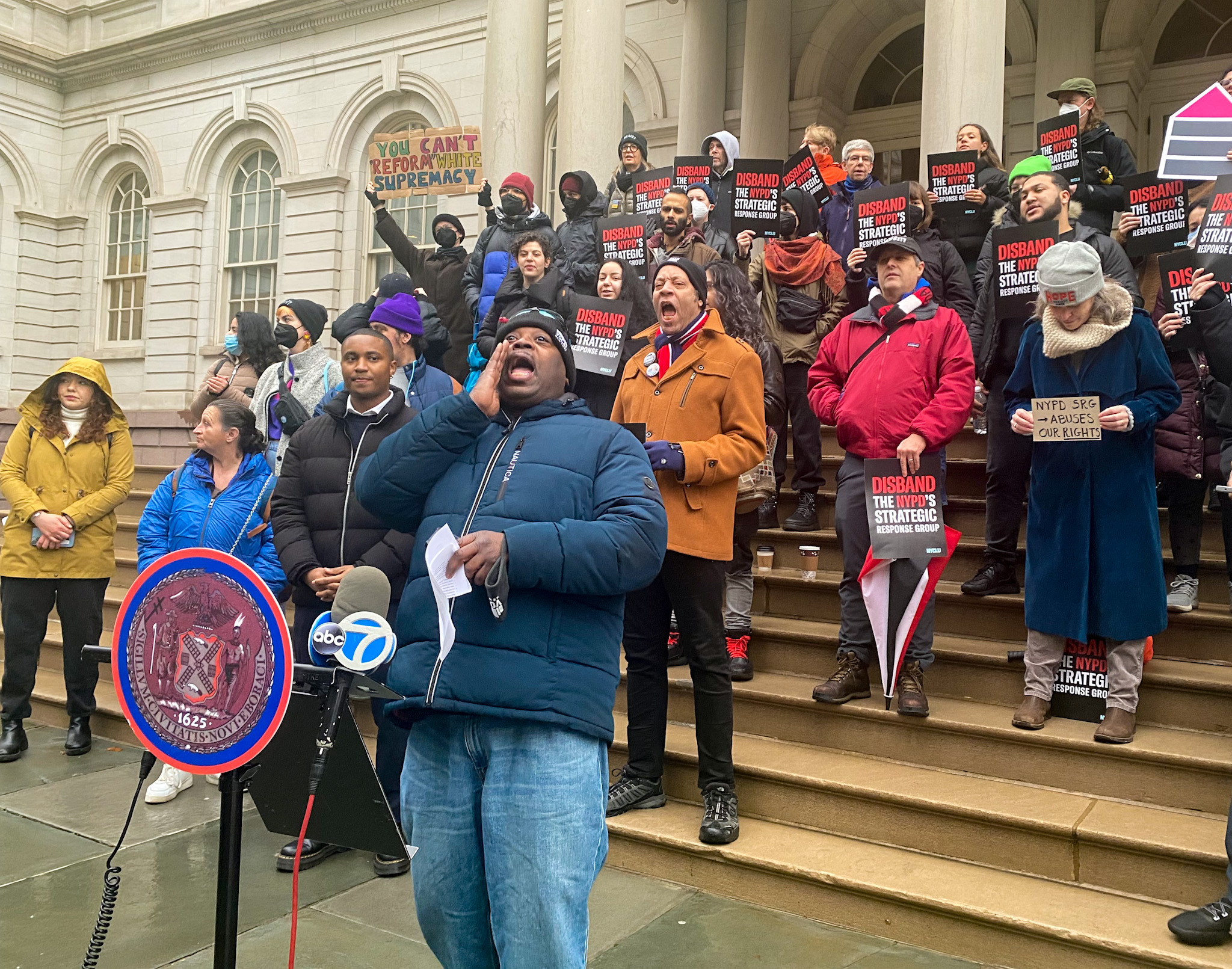 Advocates want the NYPD to disband the unit that responds to protests