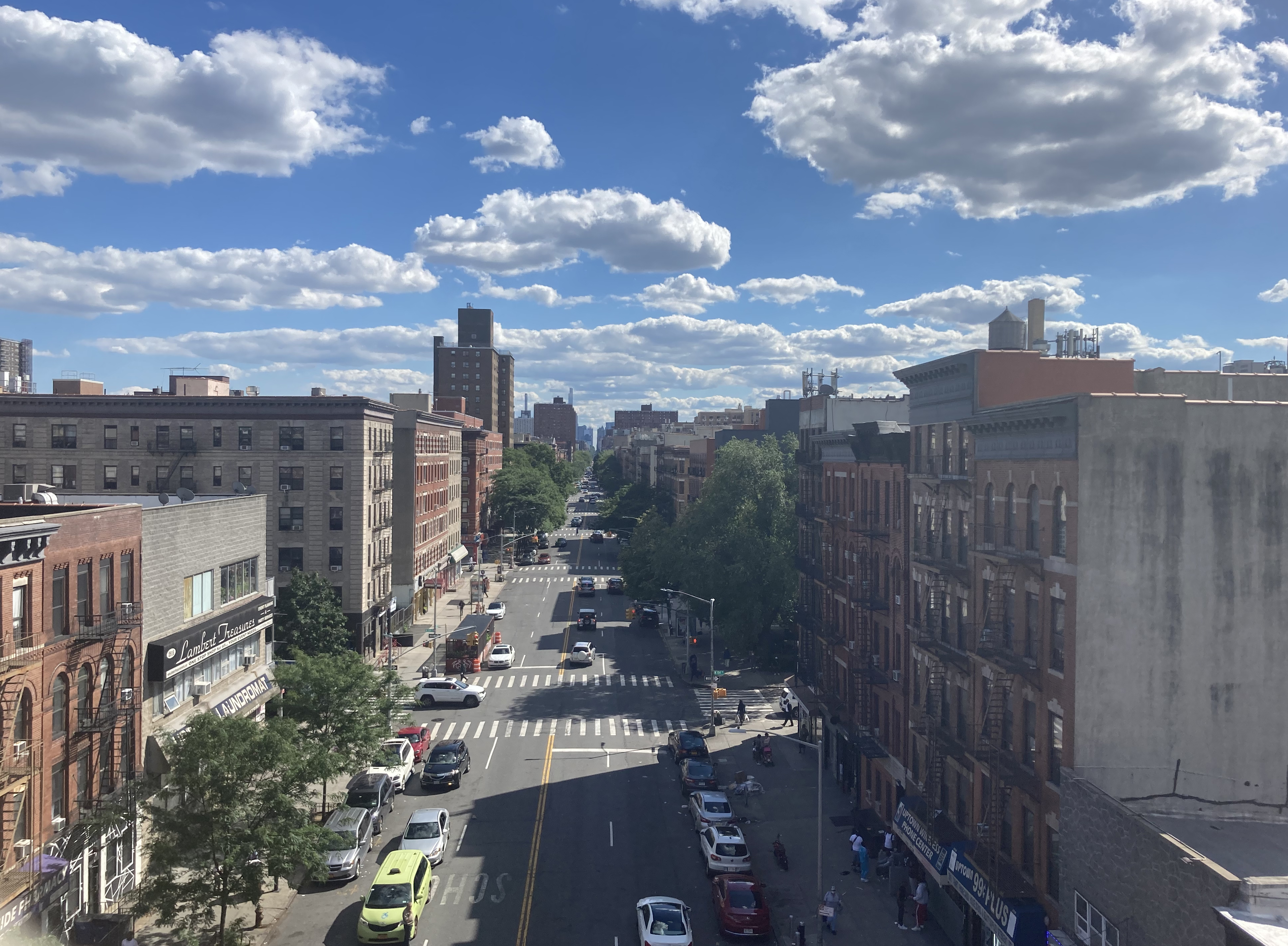 A view of Harlem.