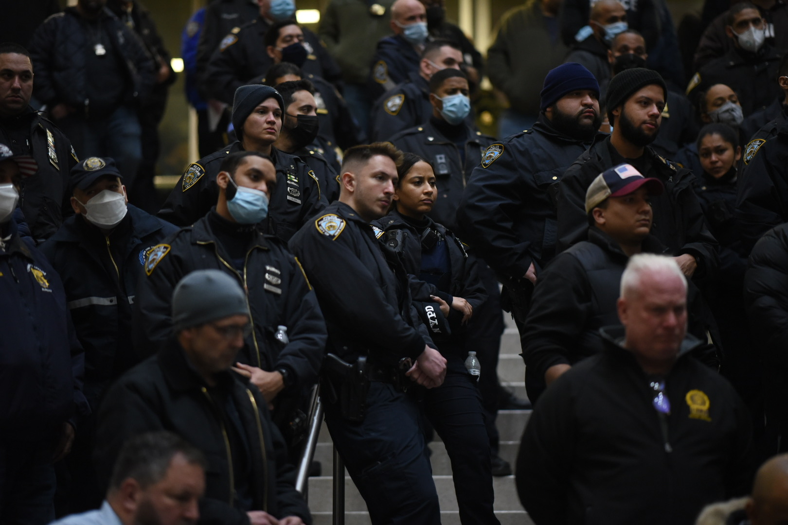 Gunman accused of killing NYPD officer dies, police say