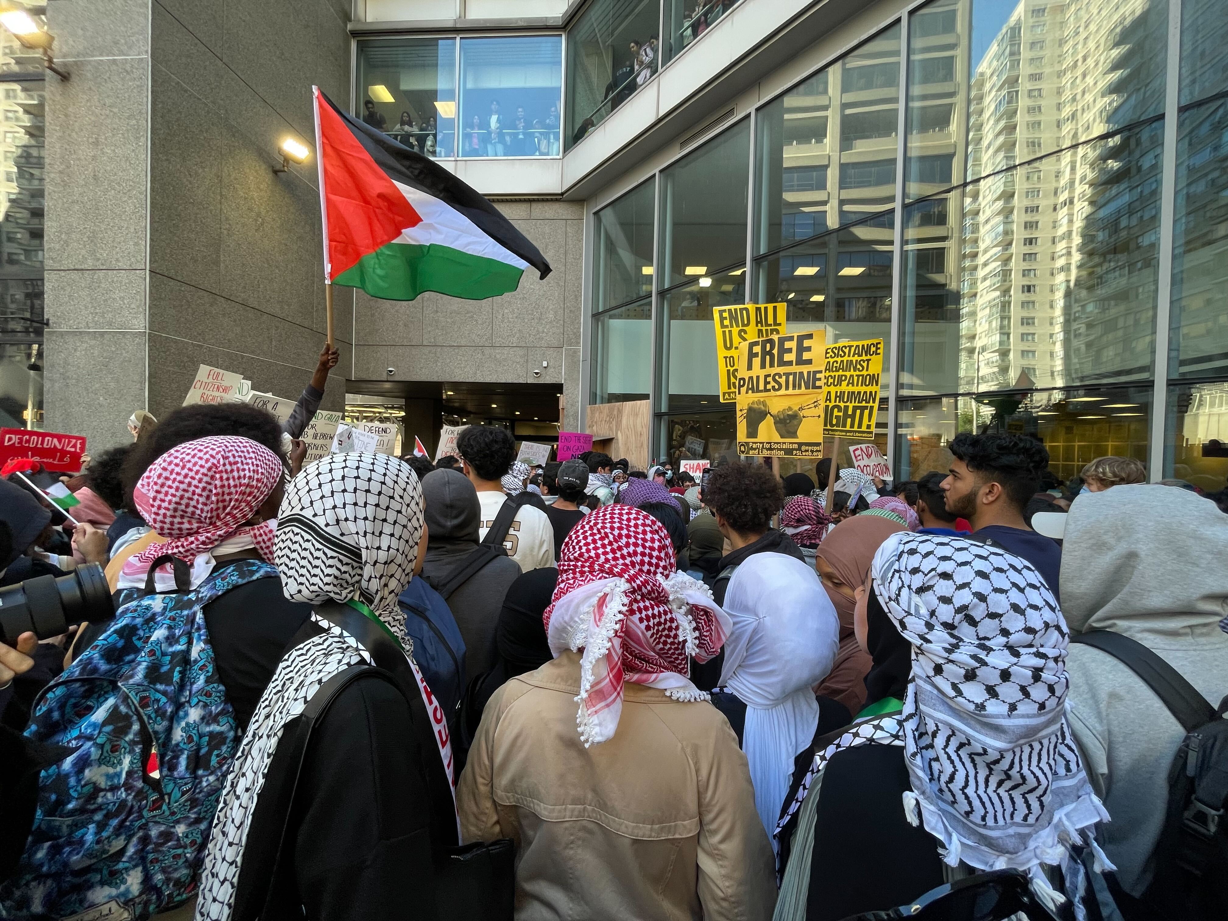 NYC college students plan citywide walkouts to protest Israel-Hamas war