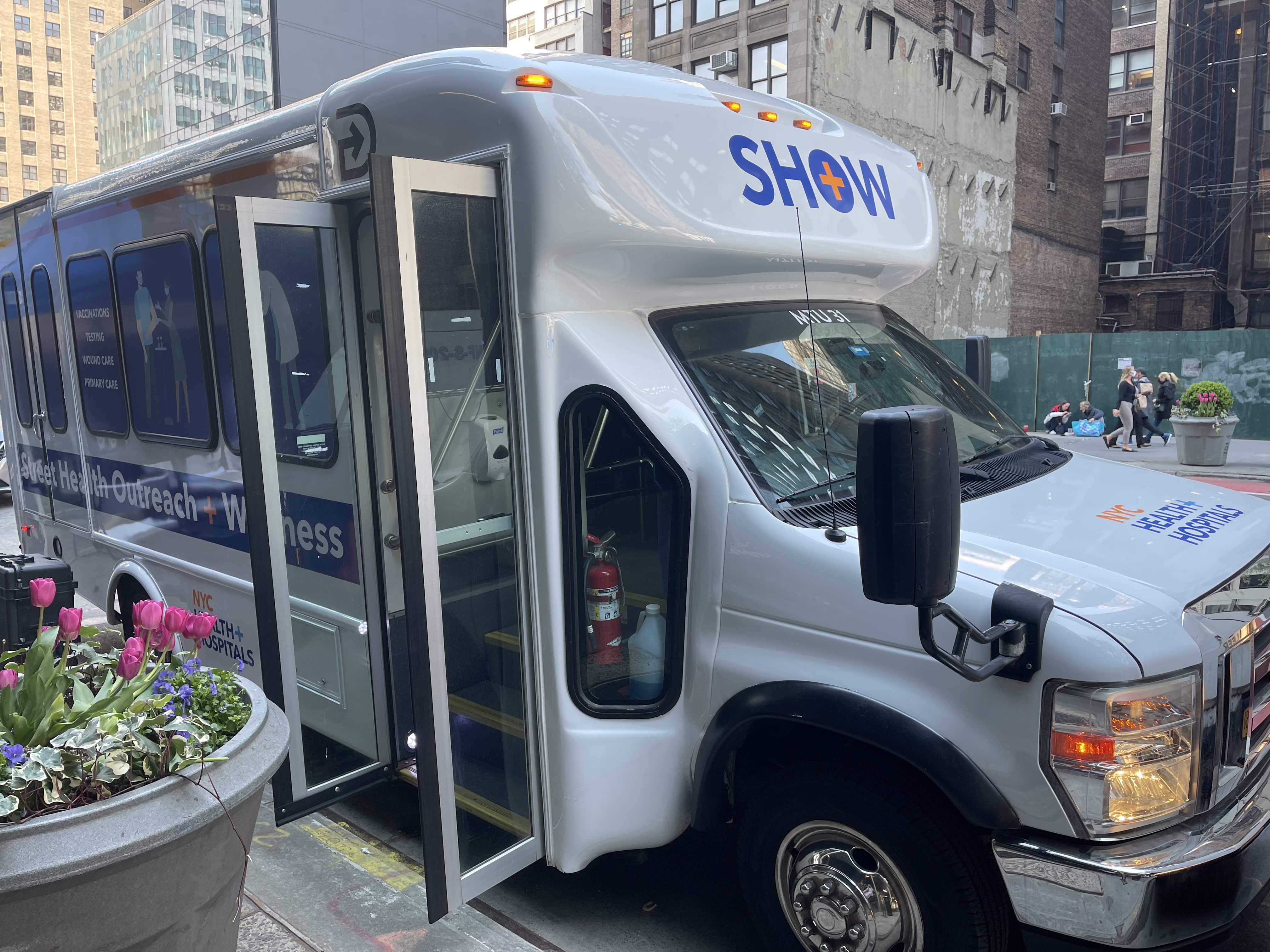 Health Minibuses Roll Out To Vaccinate Homeless New Yorkers