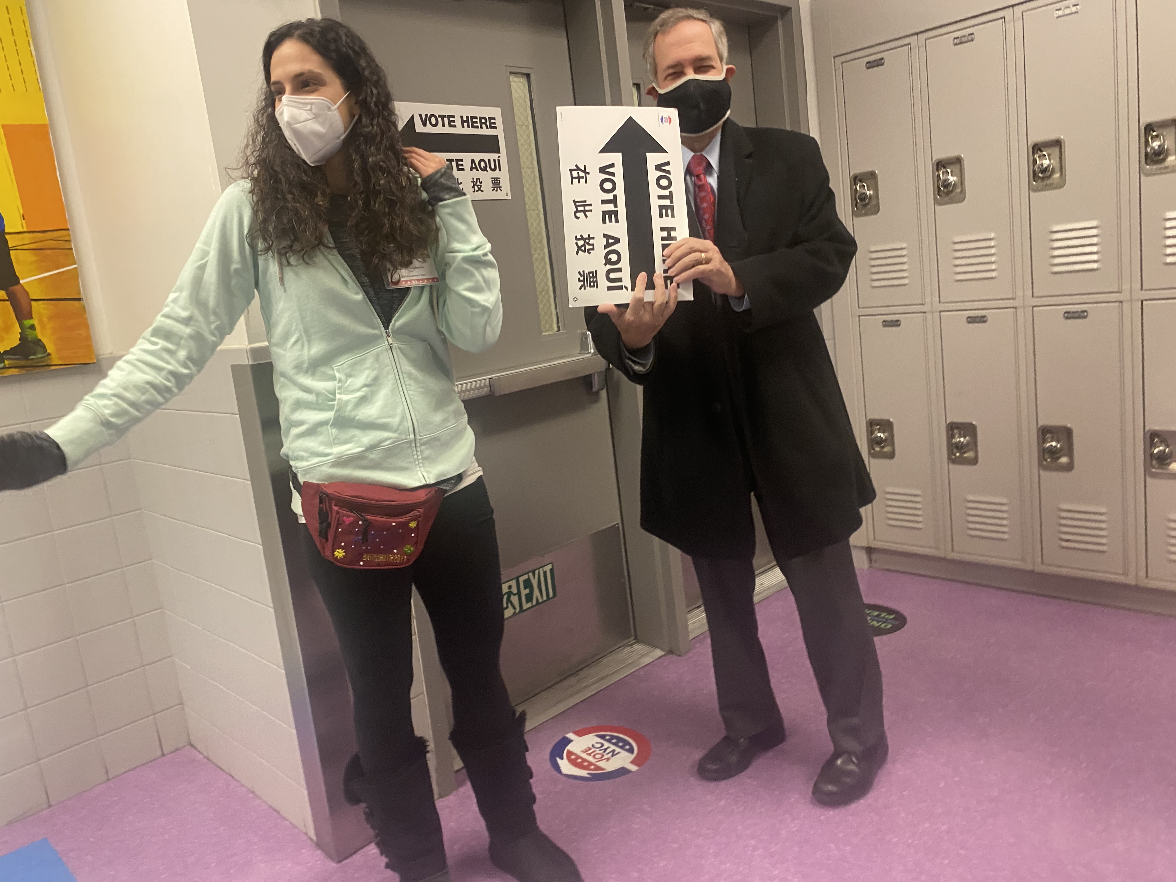 NYC BOE Commissioner Defends Election Board, Finds Totally Hilarious Use For VOTE Sign