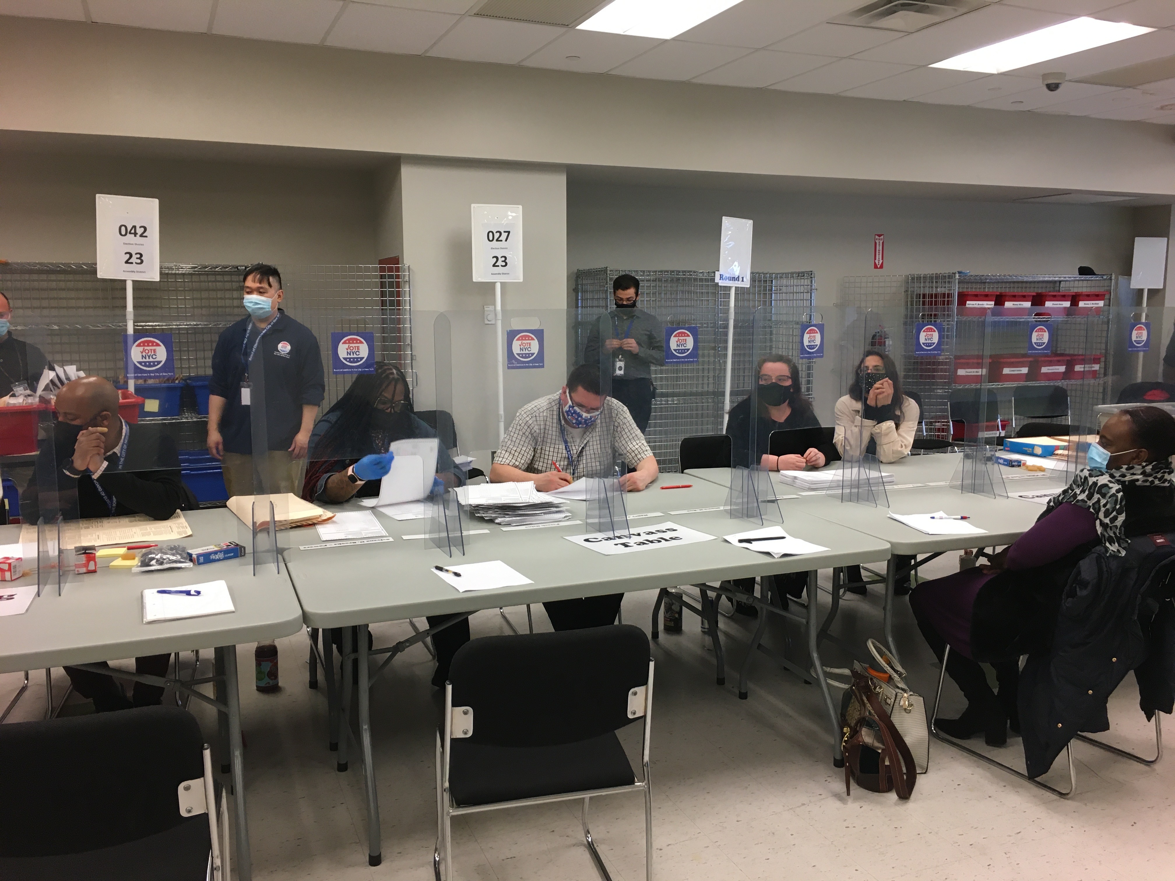 NYC Begins Ranked-Choice Ballot Tally In Queens