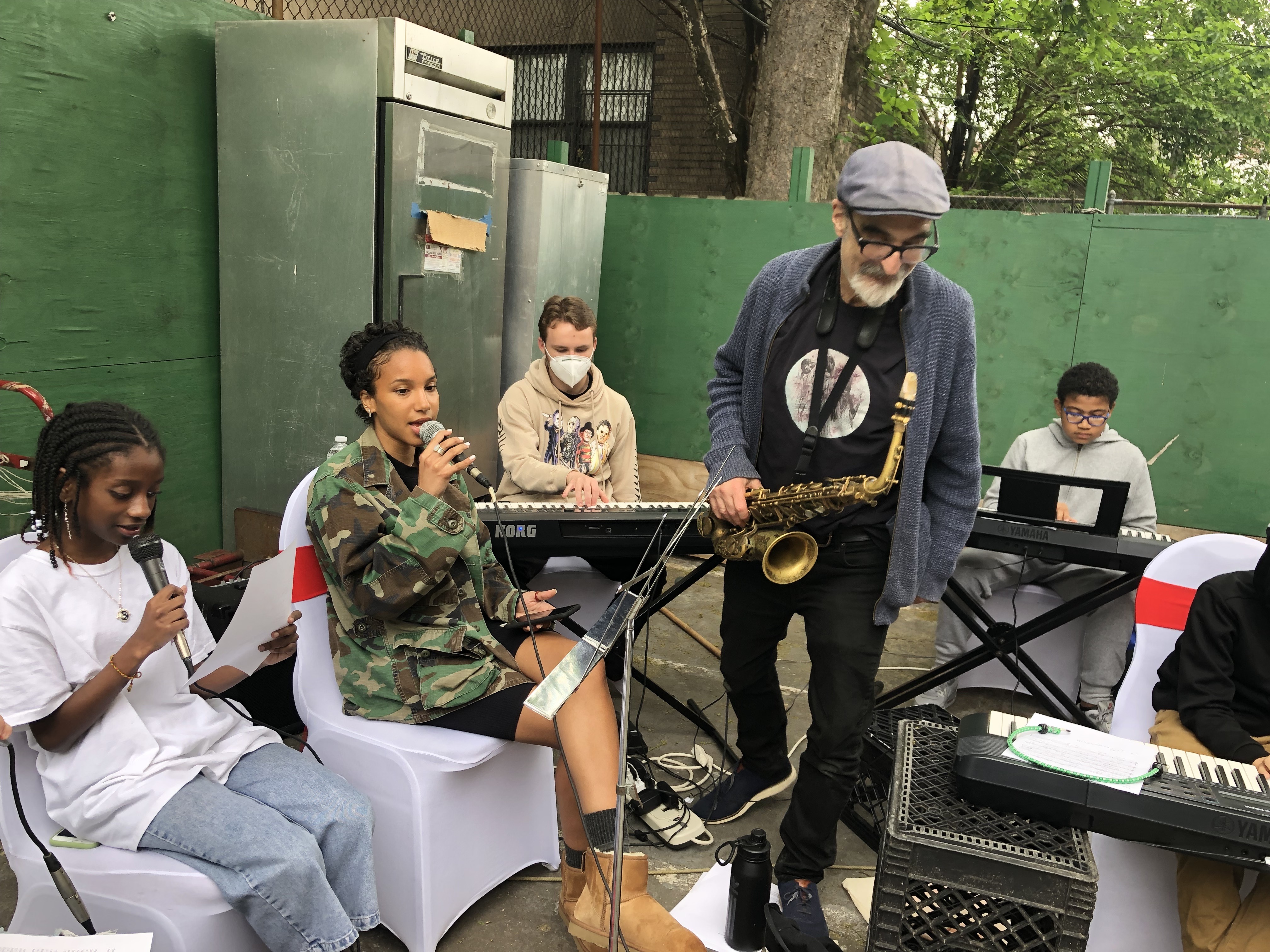 Pandemic porch concerts in Brooklyn evolve into a new music school