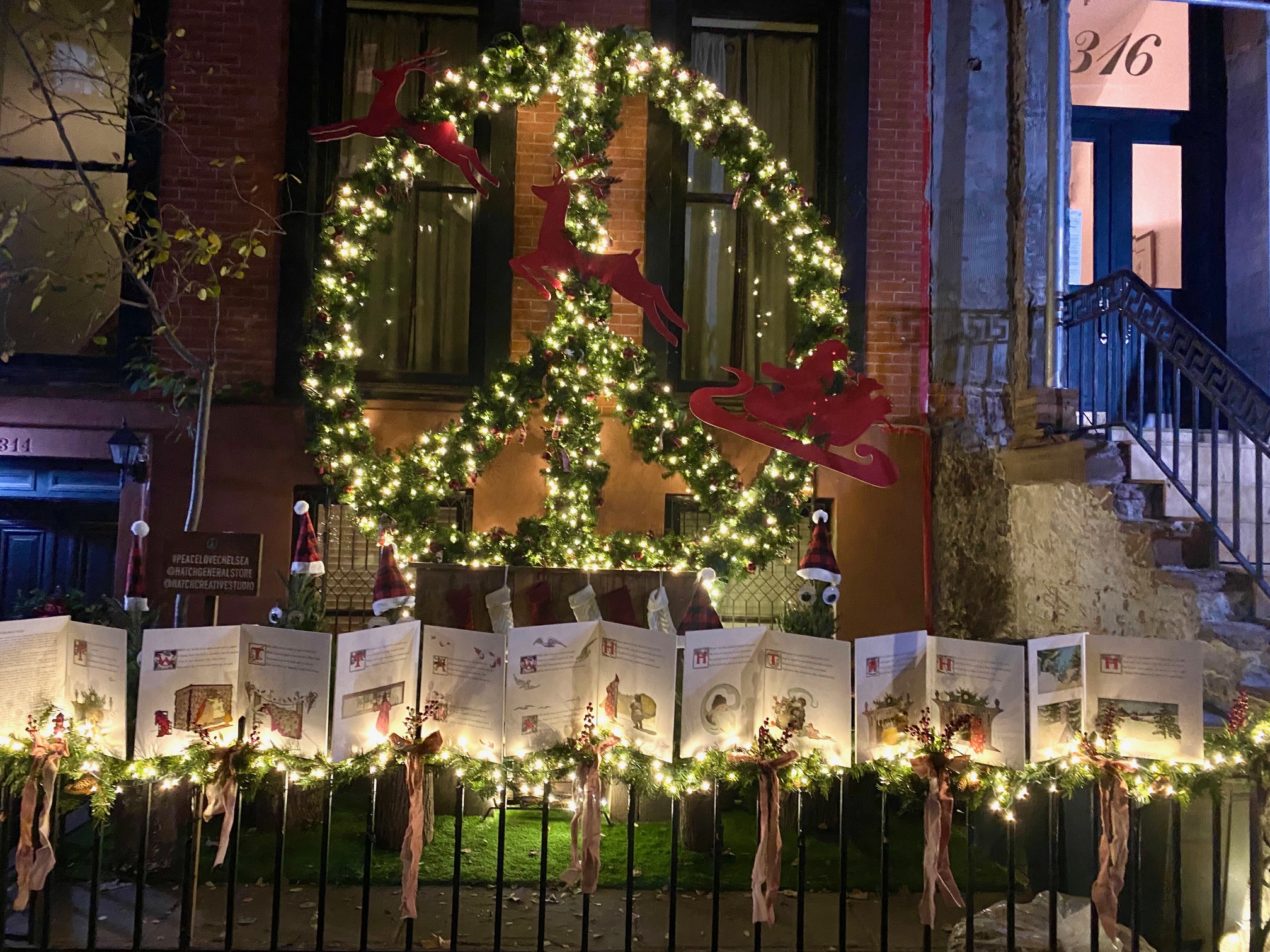 Christmastime in New York City - The Webster Apartments