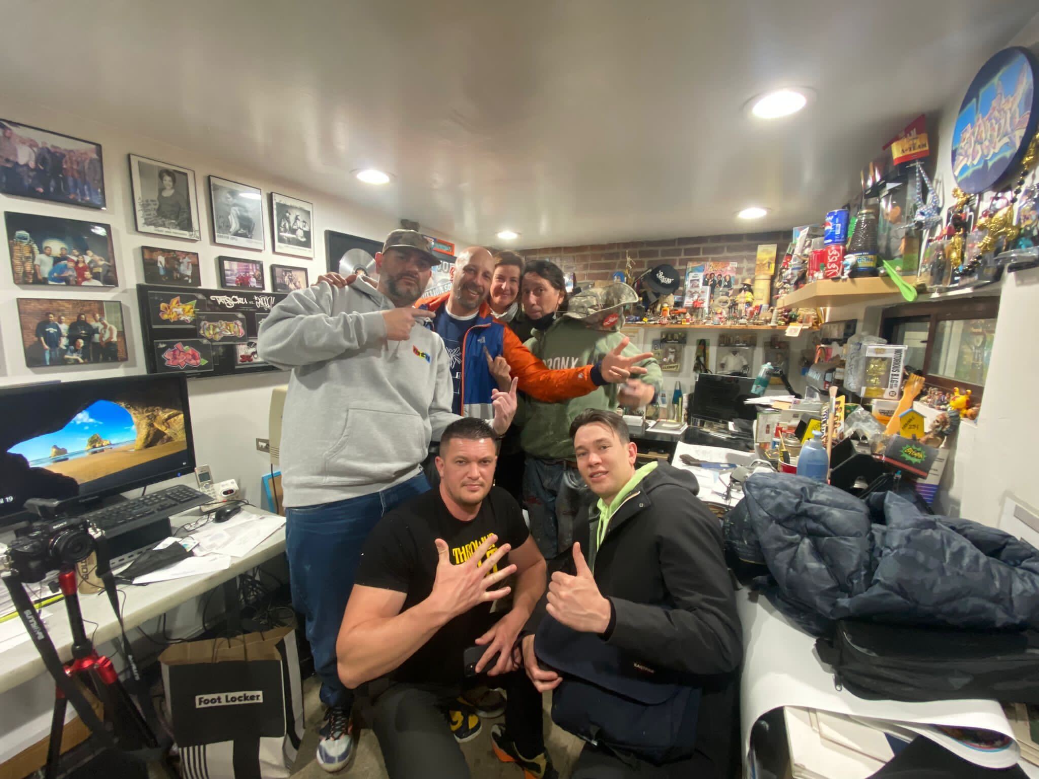 Two men struck by train and killed Wednesday were French graffiti artists