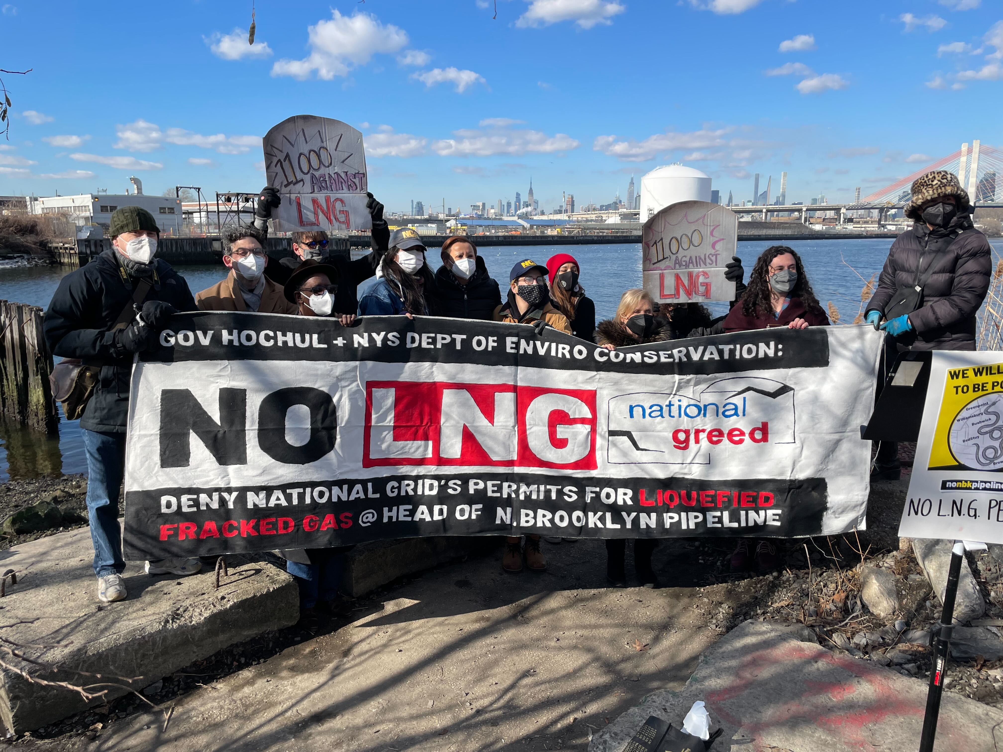 Greenpoint Residents, Local Leaders Call On Gov. Hochul To Reject Natural Gas Permit