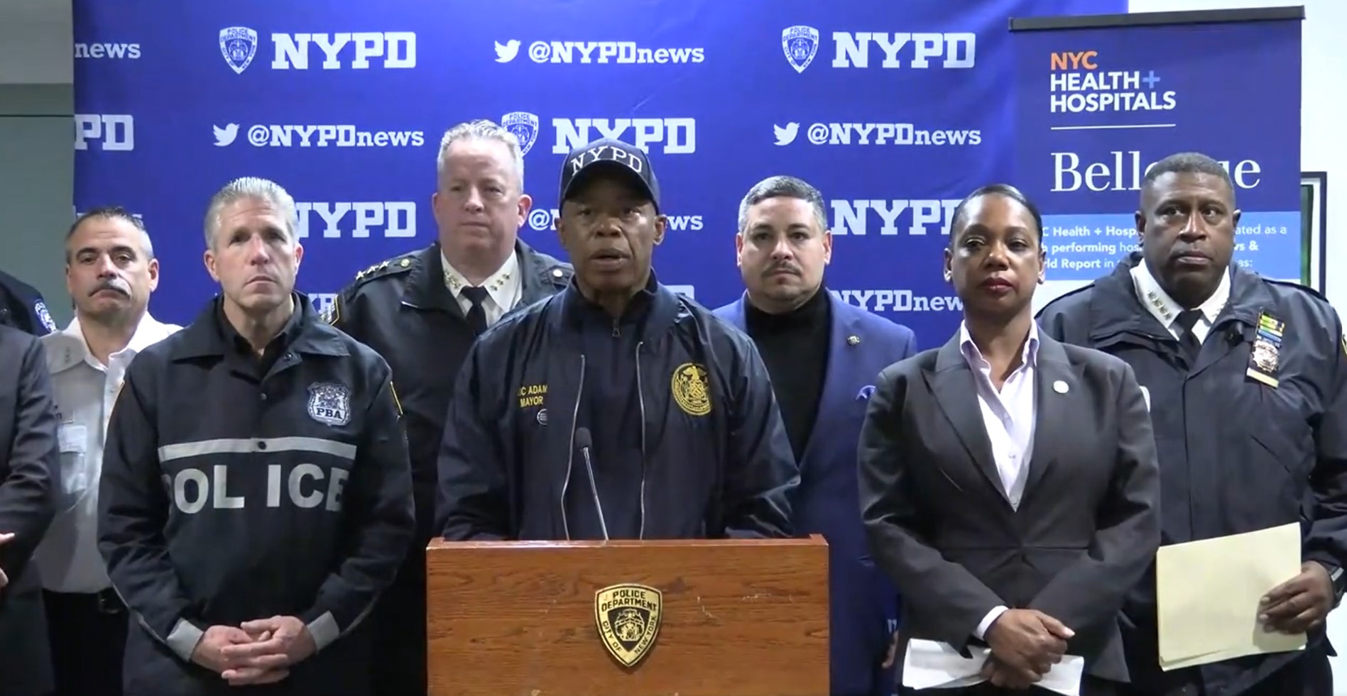 NYPD officers injured in machete attack New Years Eve
