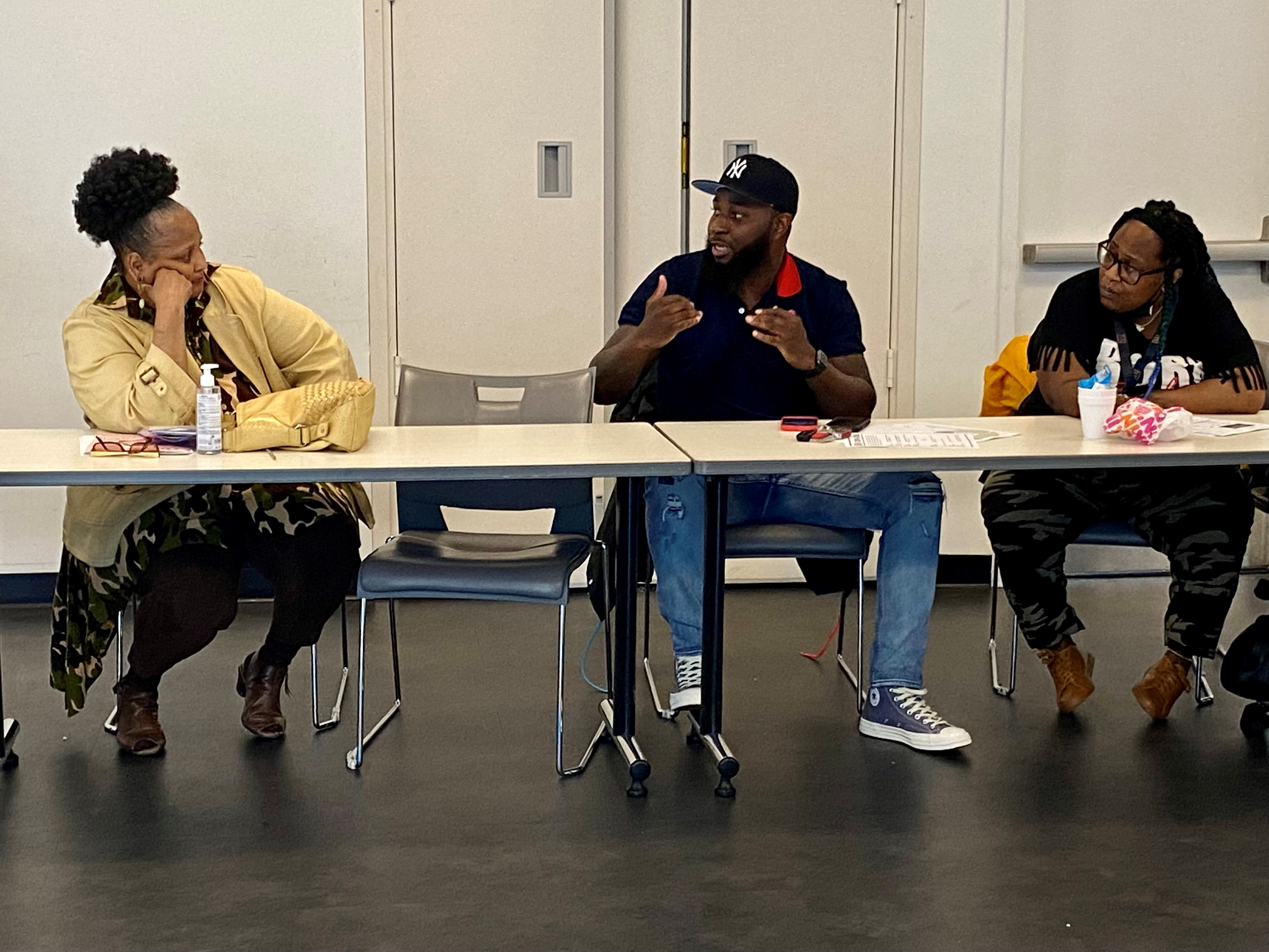 Building trust between cops and community in Newark begins with talking about trauma
