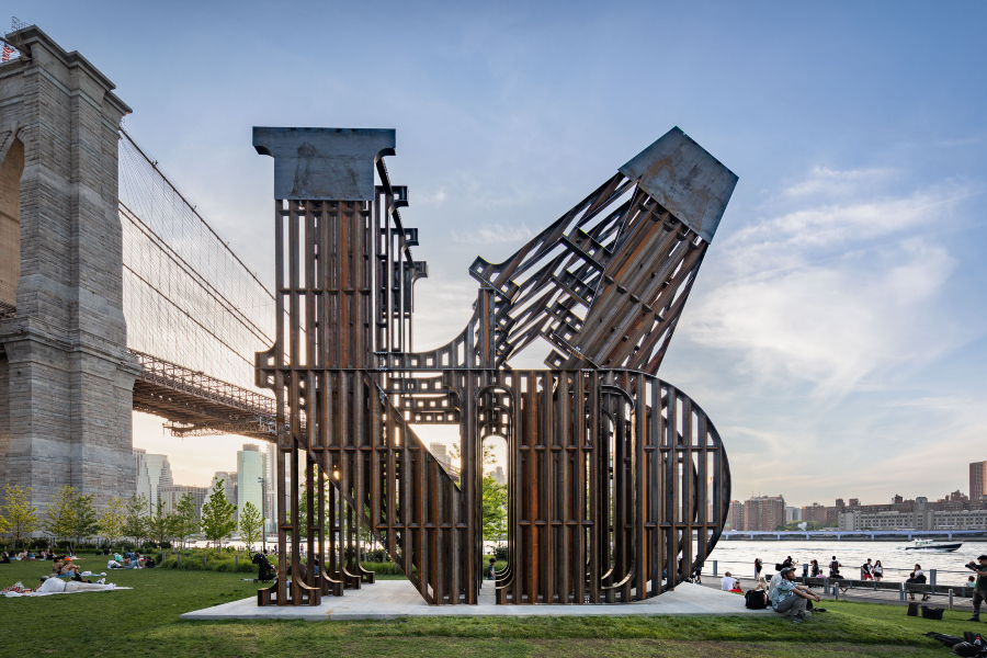 Skateboarder statue popping up in Brooklyn Bridge Park  Brooklyn Bridge  Parents - News and Events for Brooklyn families