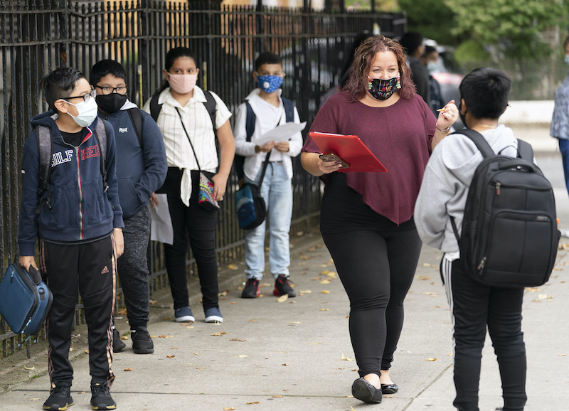 NYC to drop outdoor mask mandate for public schools