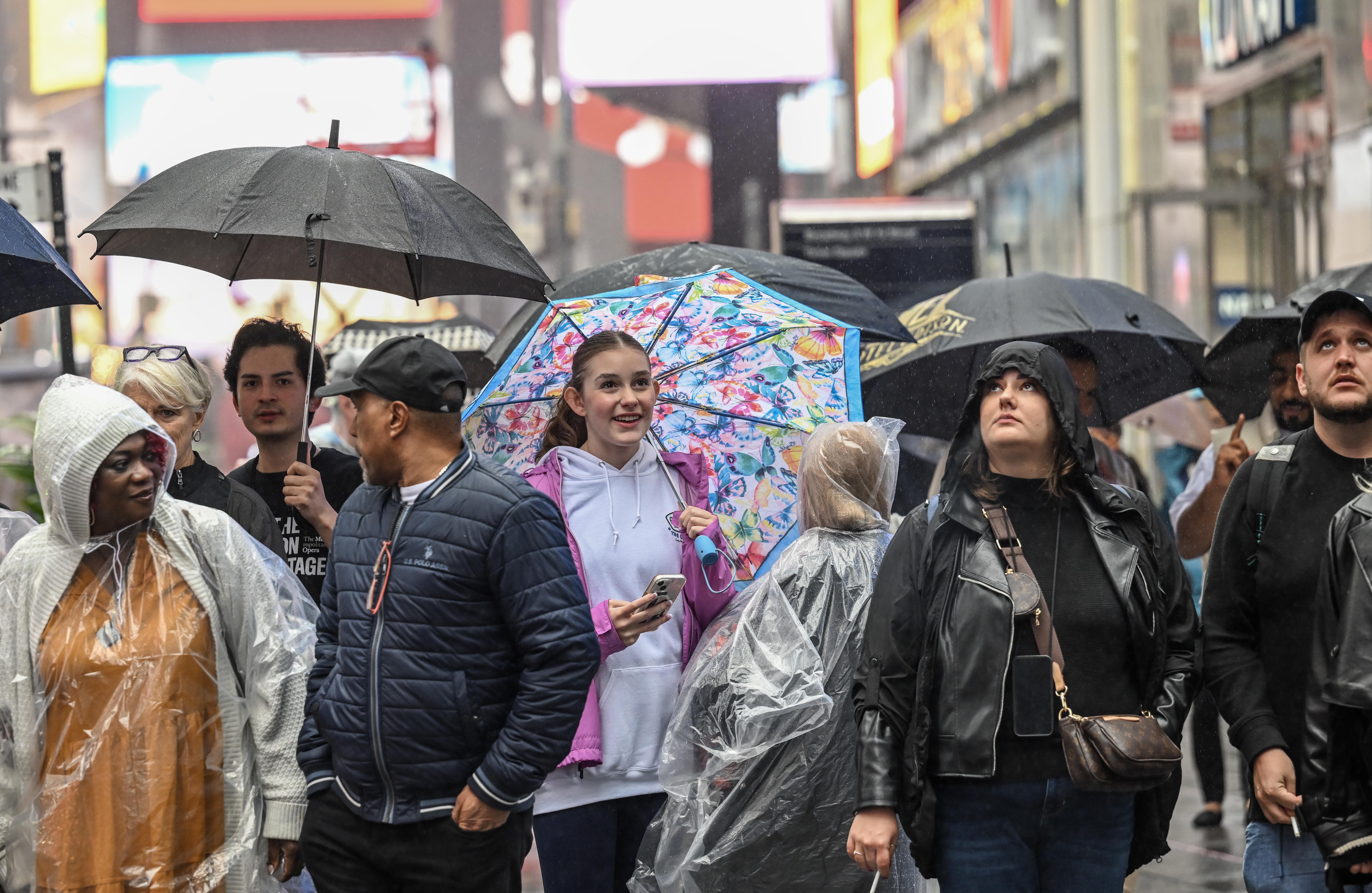 Just another rainy day in New York City