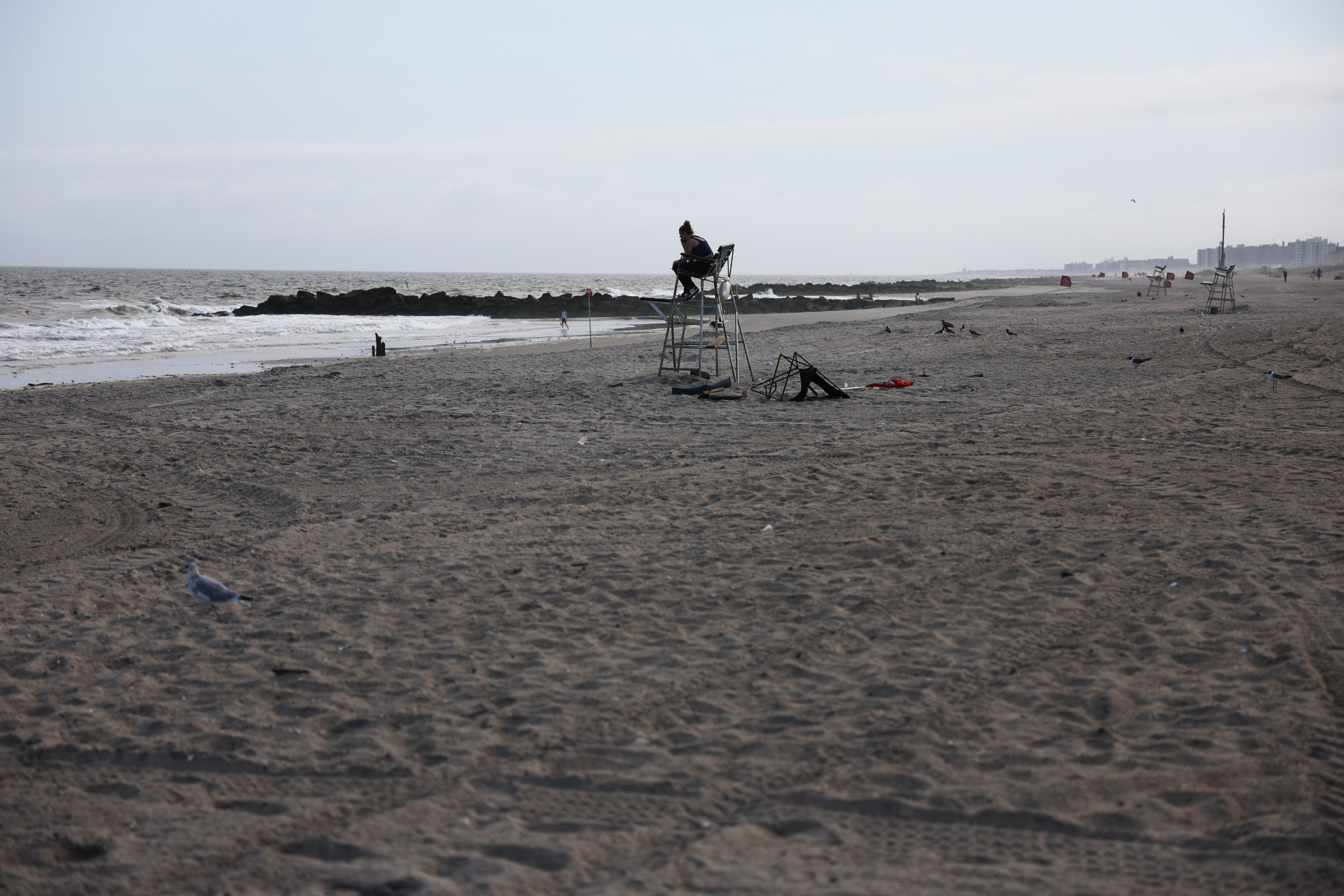 Rockaway Beach reopens after woman hospitalized from shark bite