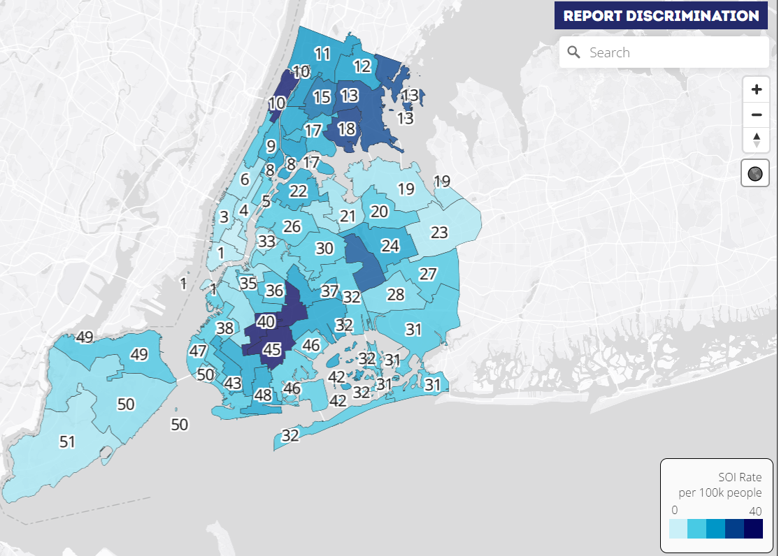 New Yorkers in NYC’s poorest neighborhoods face higher housing discrimination, analysis finds New Yorkers in NYC’s poorest neighborhoods face higher housing discrimination, analysis finds