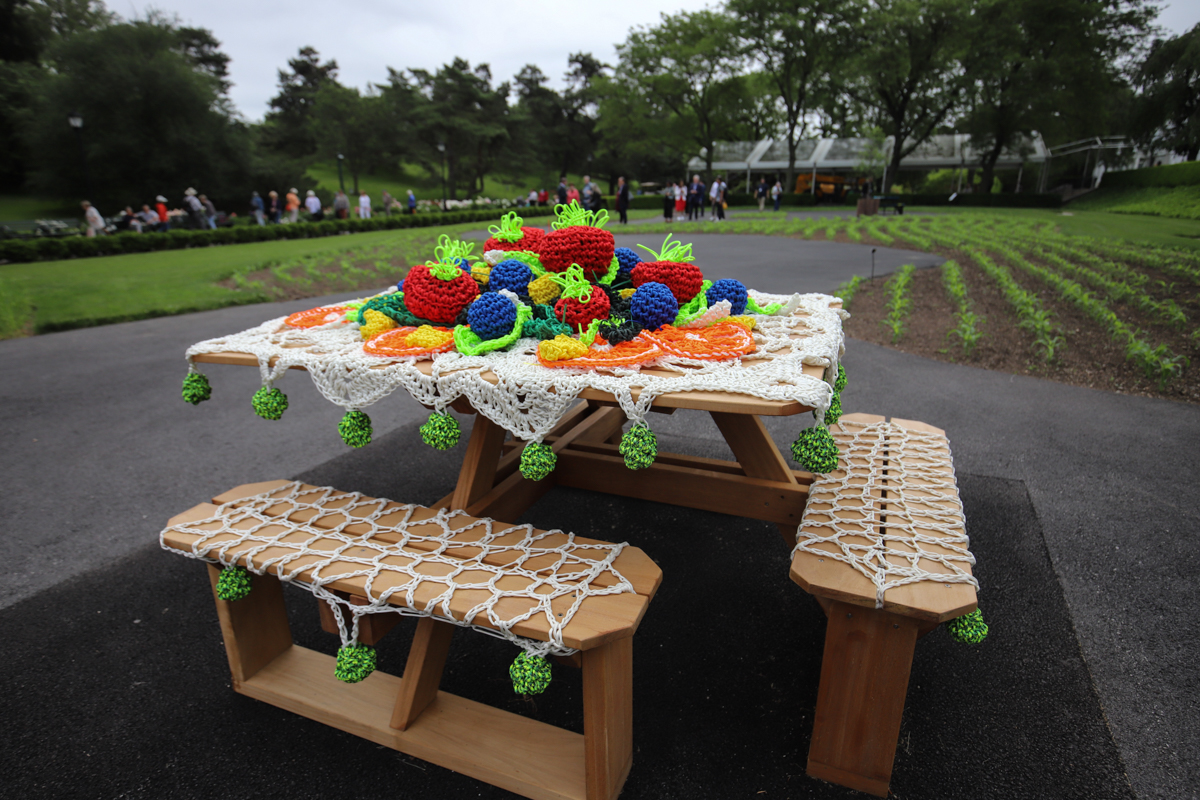 The New York Botanical Garden takes an artful approach to food with Around the Table