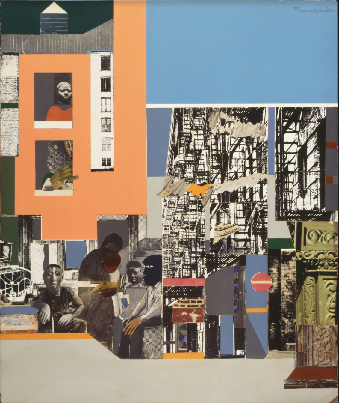 Romare Bearden’s Black Manhattan Is A Reflection Of 1960s Harlem