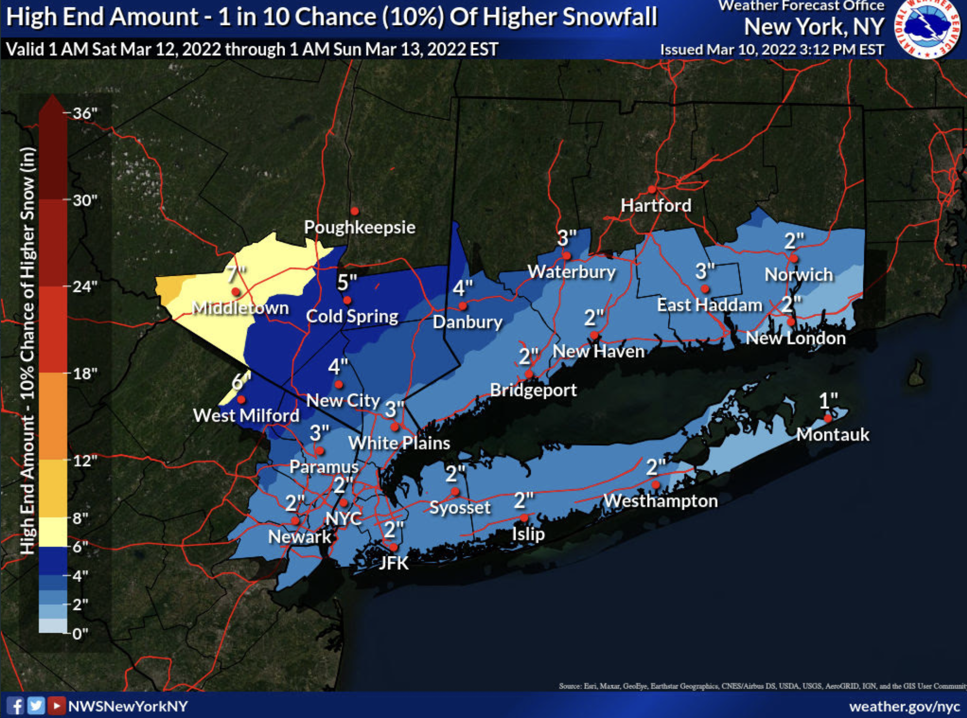 NYC is in for a gross Saturday, National Weather Service warns NYC is in for a gross Saturday, National Weather Service warns