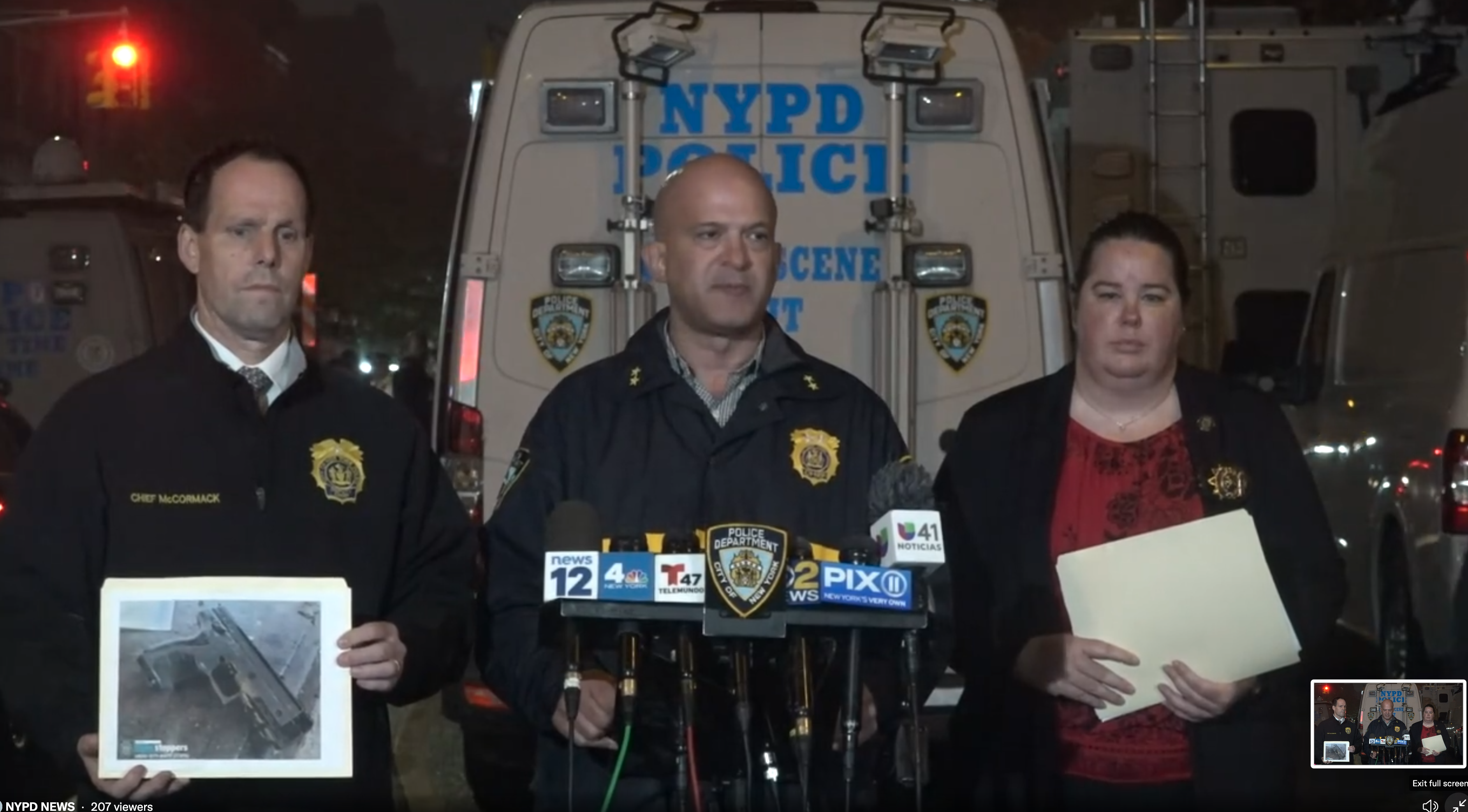 NYPD: Plainclothes officers fatally shoot man after
confrontation in the Bronx