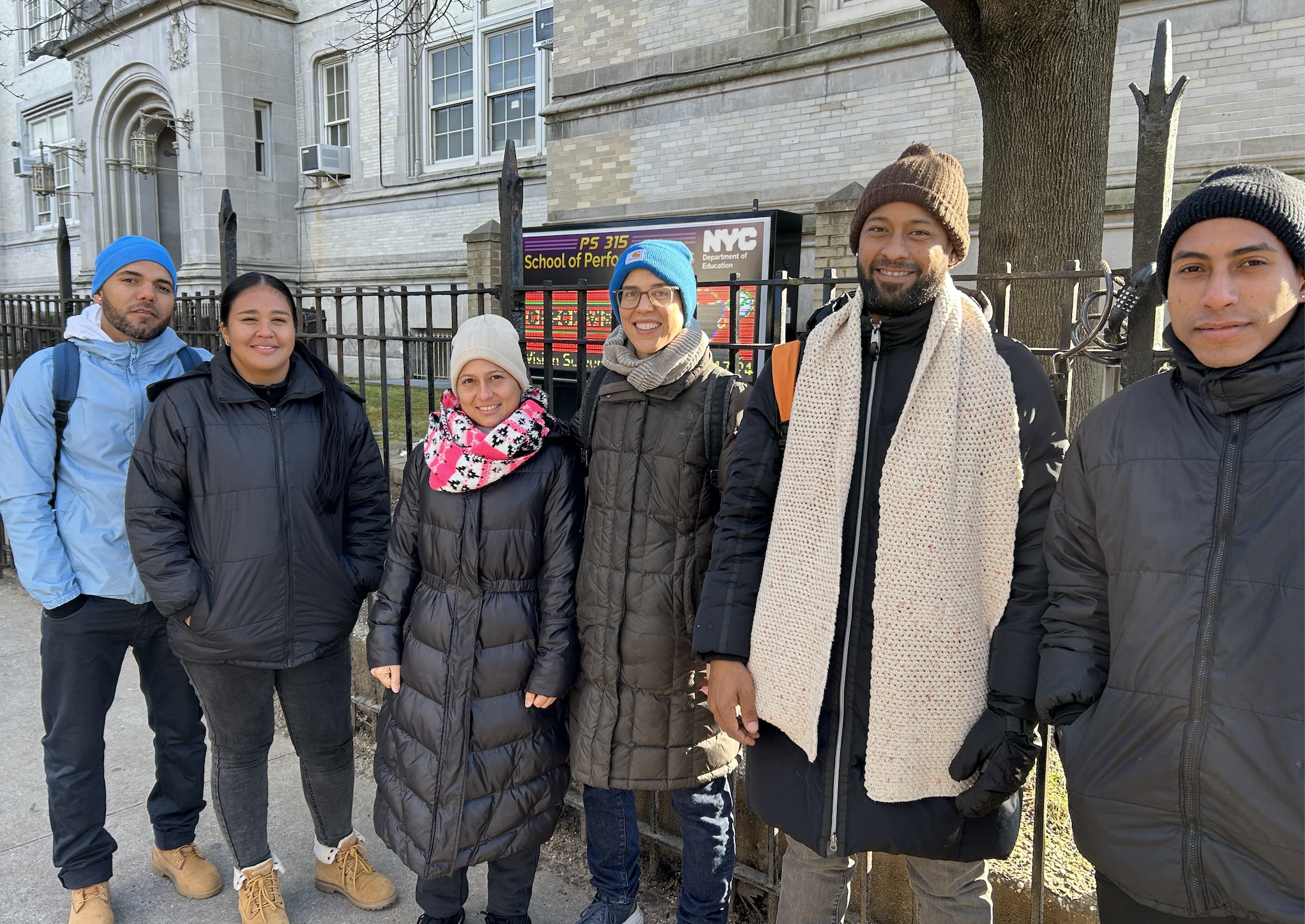 To keep migrant students in their Brooklyn schools, activist parents try finding them housing