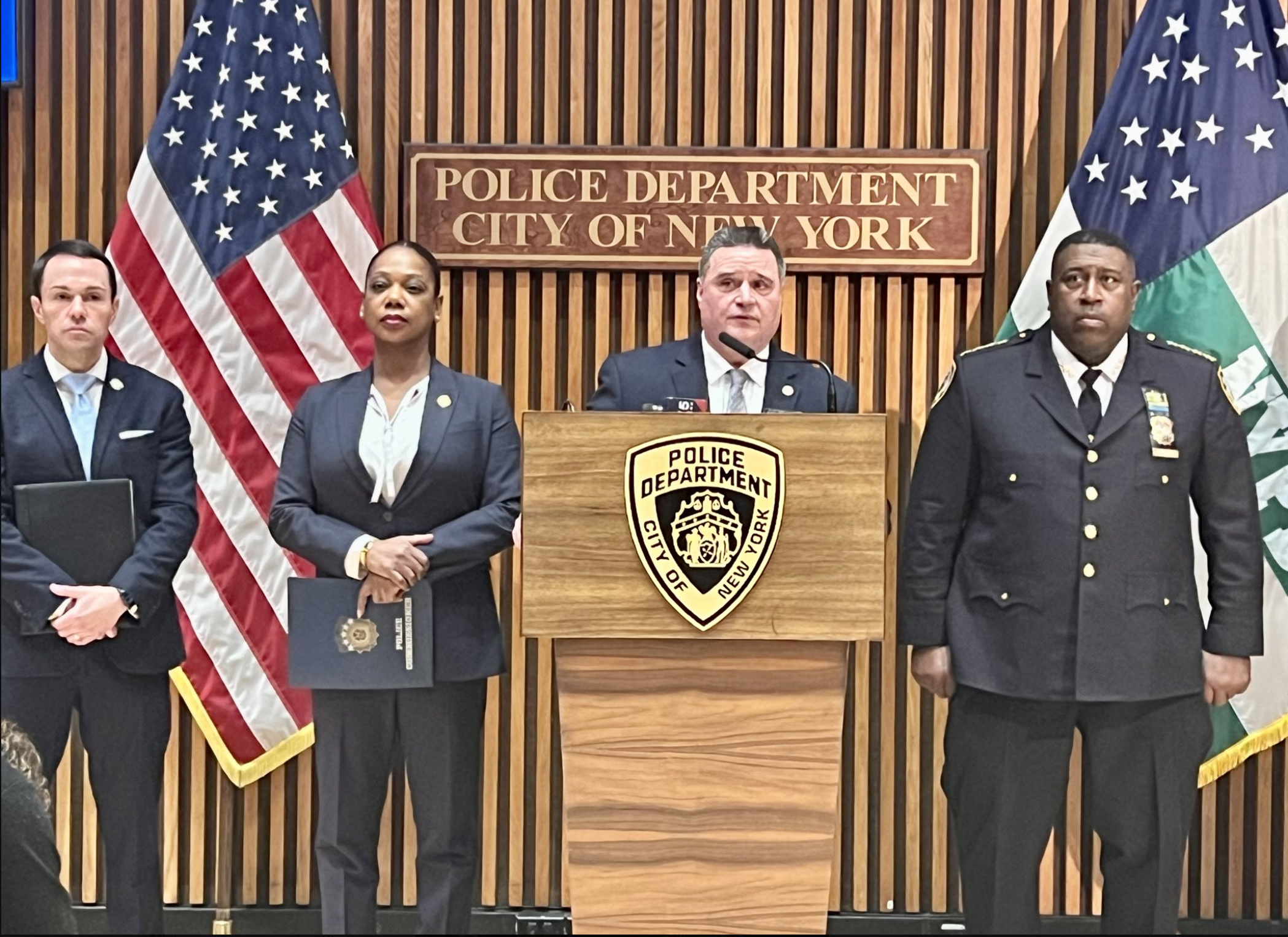NYPD announces arrest of accused cop shooter