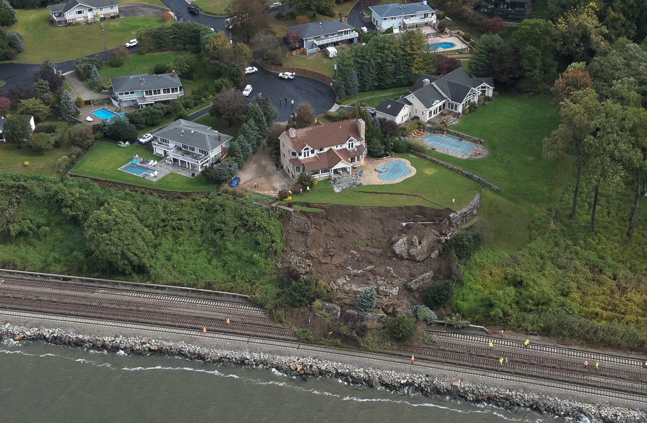 Metro-North and Amtrak service in NYC area disrupted by Westchester mudslide