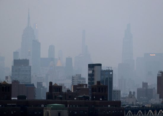 Wildfire Smoke Returns To NYC Skies