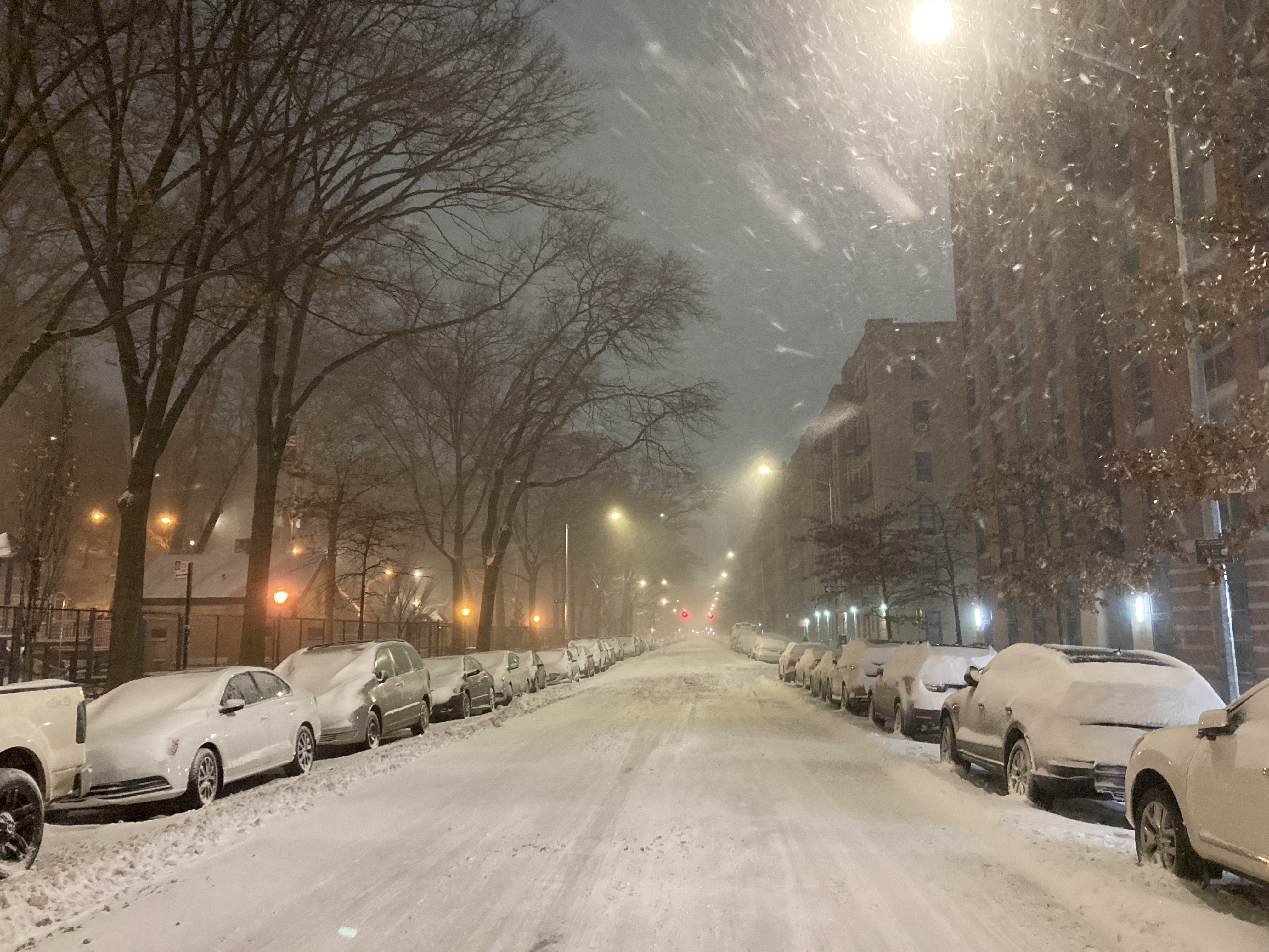 Snow Blankets New York, Long Island And New Jersey In Major Storm