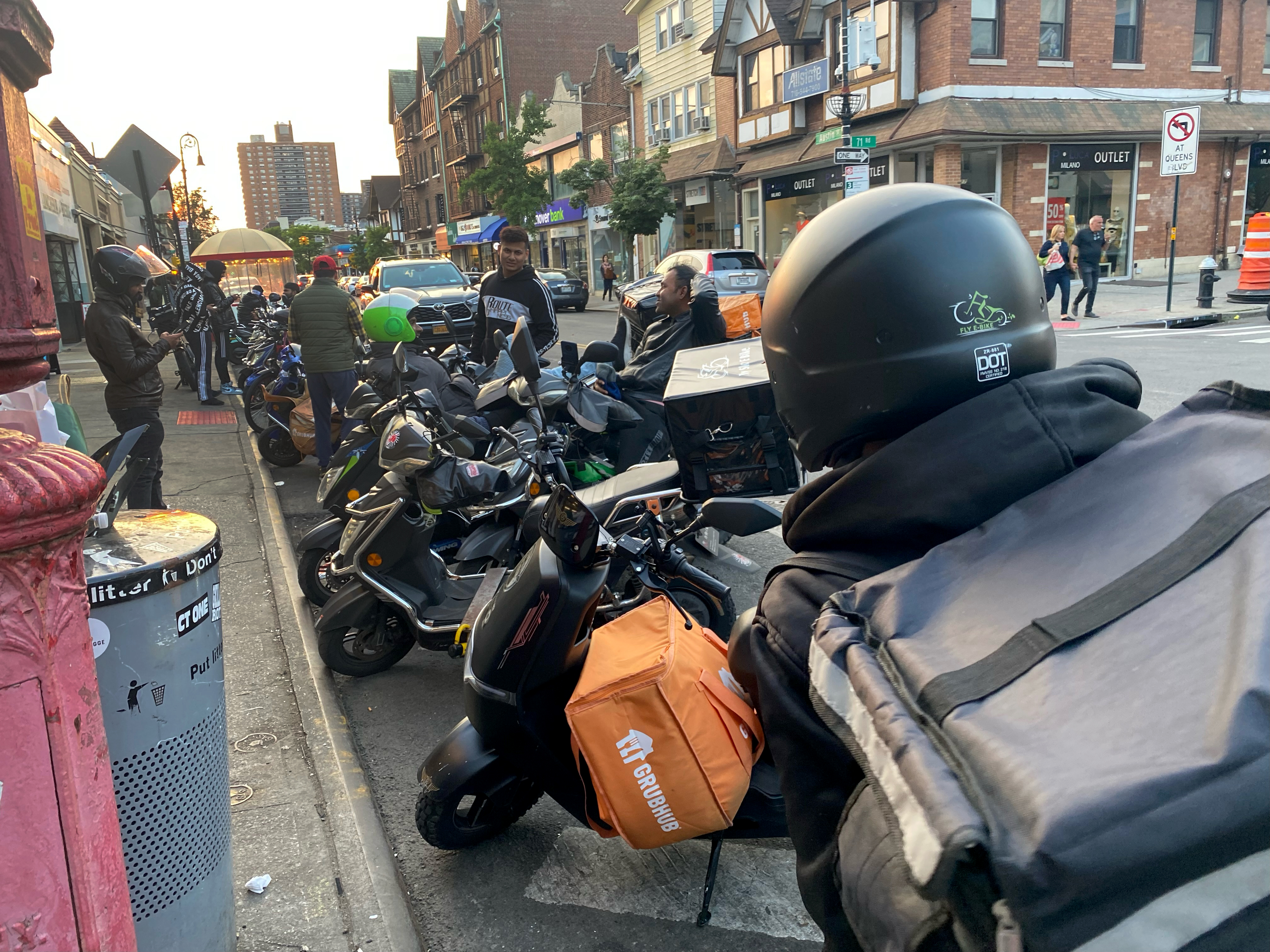 Uber, GrubHub among delivery apps suing NYC over delivery worker wages