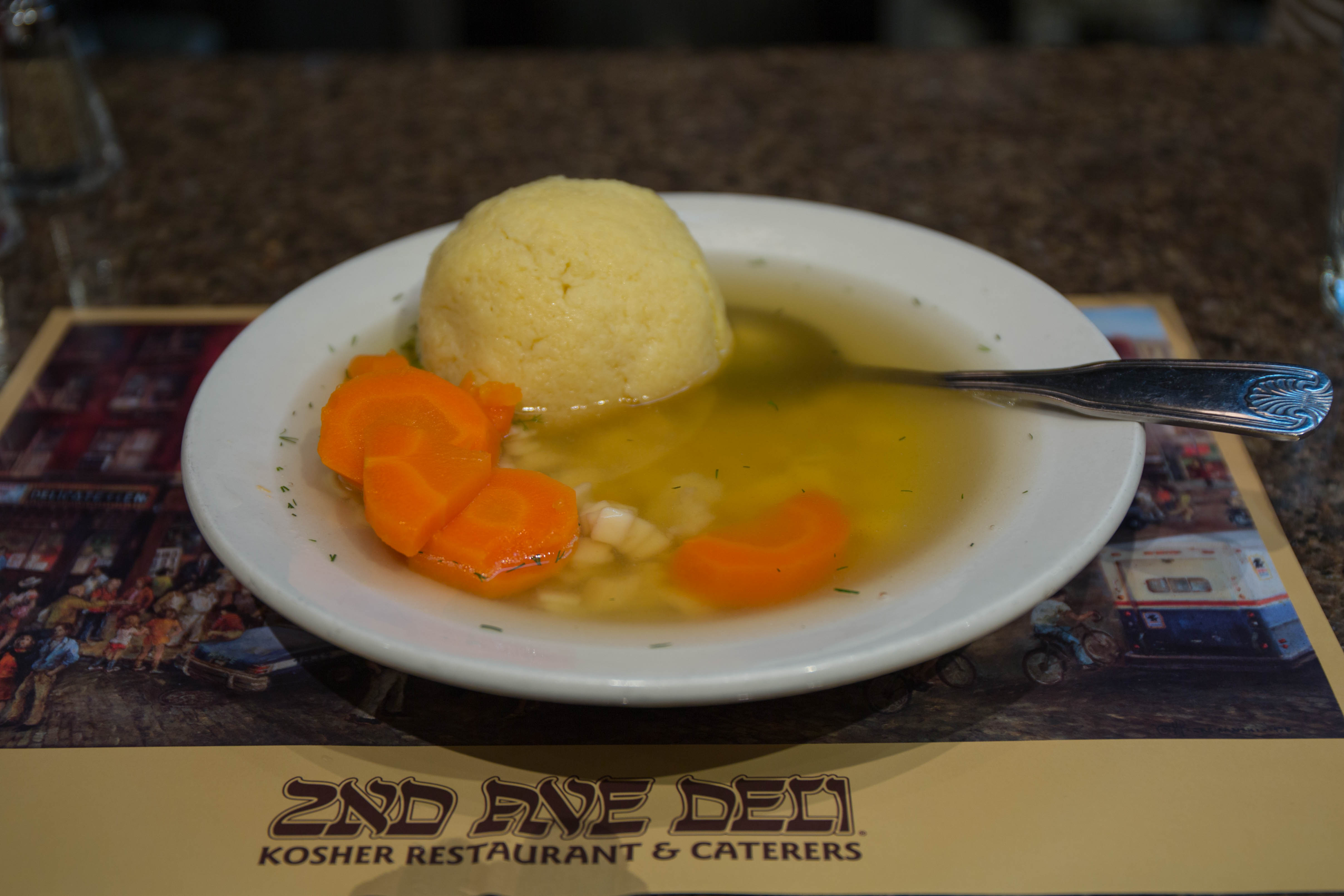 Carnegie Deli Matzo Ball Soup (and chicken stock!) Recipe