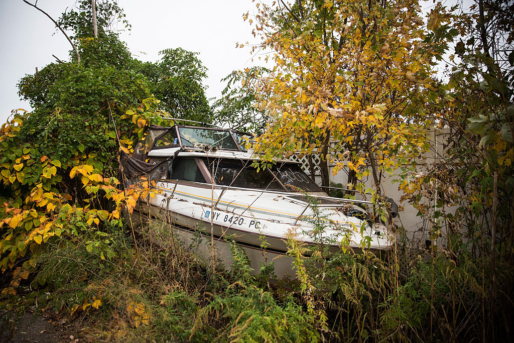 Early Addition: City of abandoned boats
