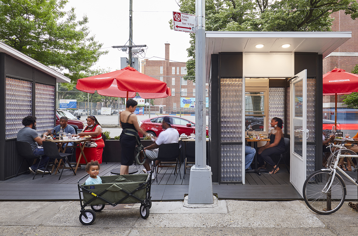 Rice Terraces, As part of the New York City Open Streets in…