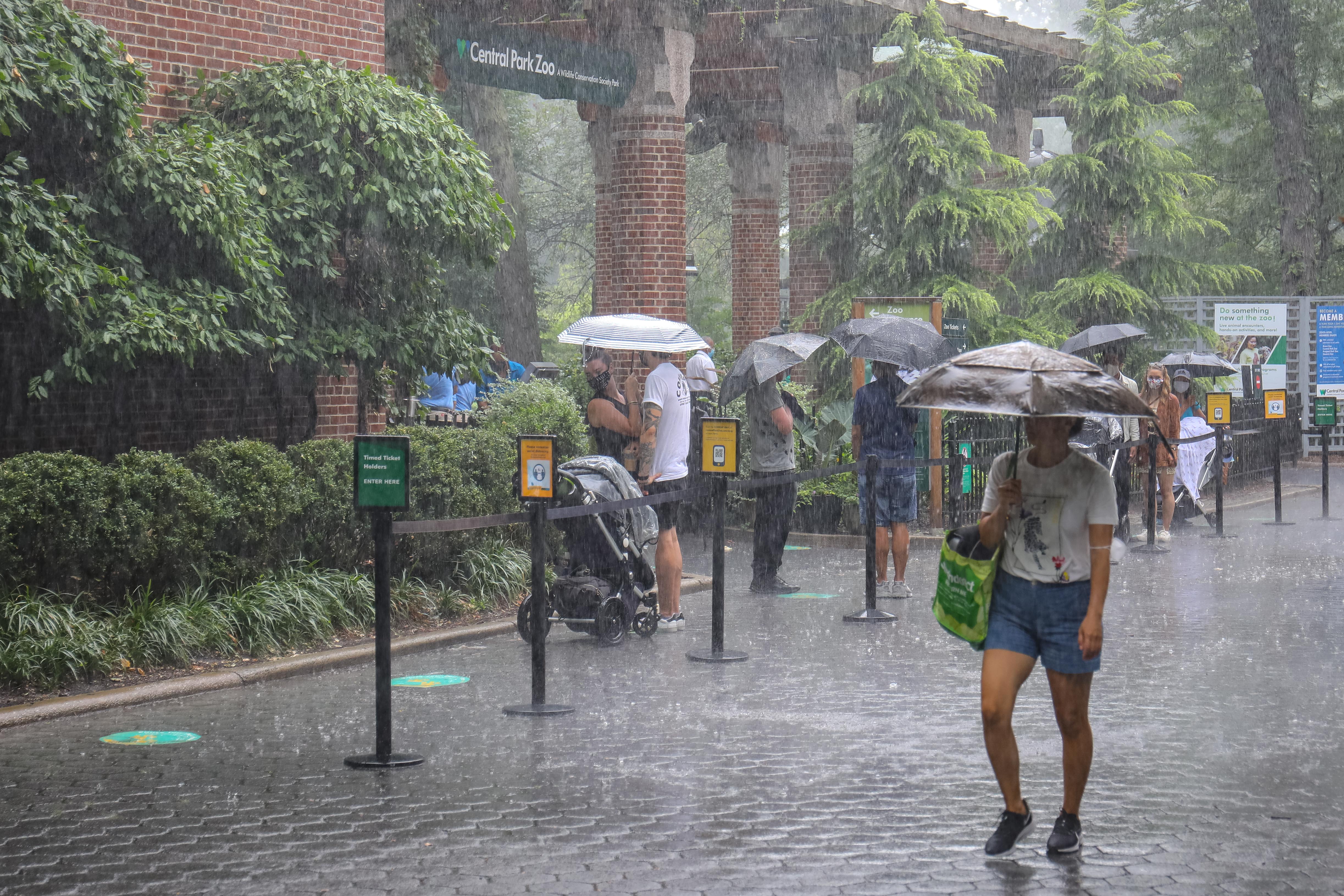 NYC Under Flash Flood Watch As Heavy Rains, Scattered Thunderstorms Approach