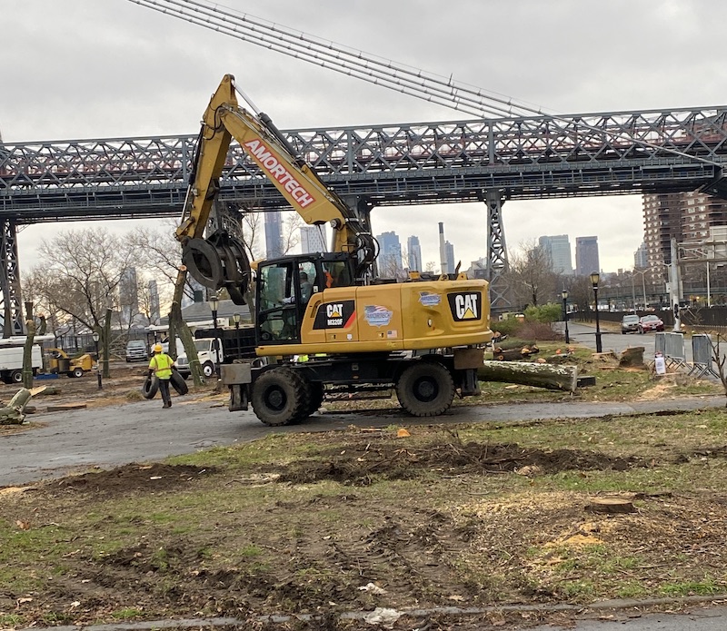 City Demolition Of East River Park Underway In Violation Of Court Order, Protesters Say