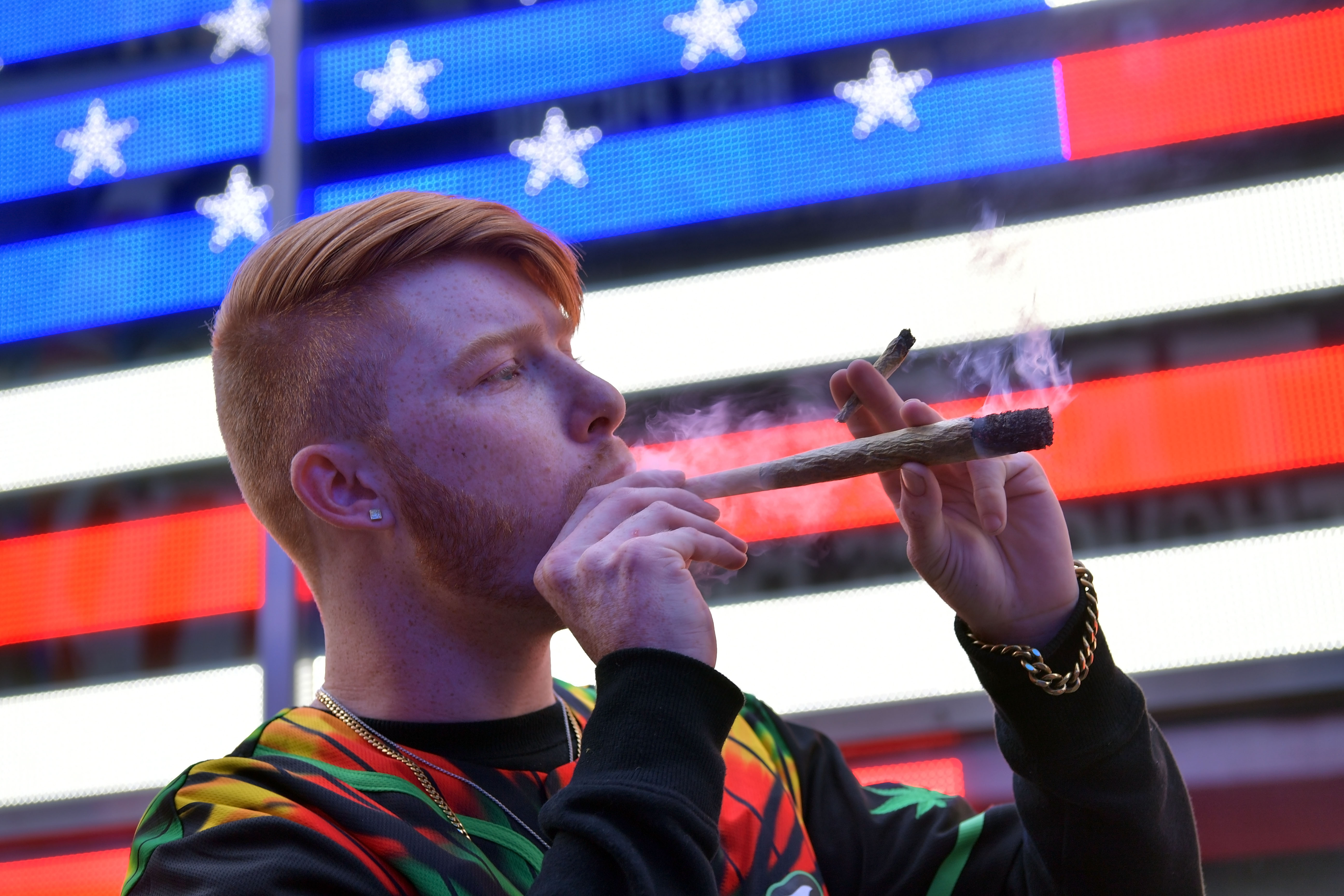 Photos: How New Yorkers Celebrated Their First 4/20 After Legalization
