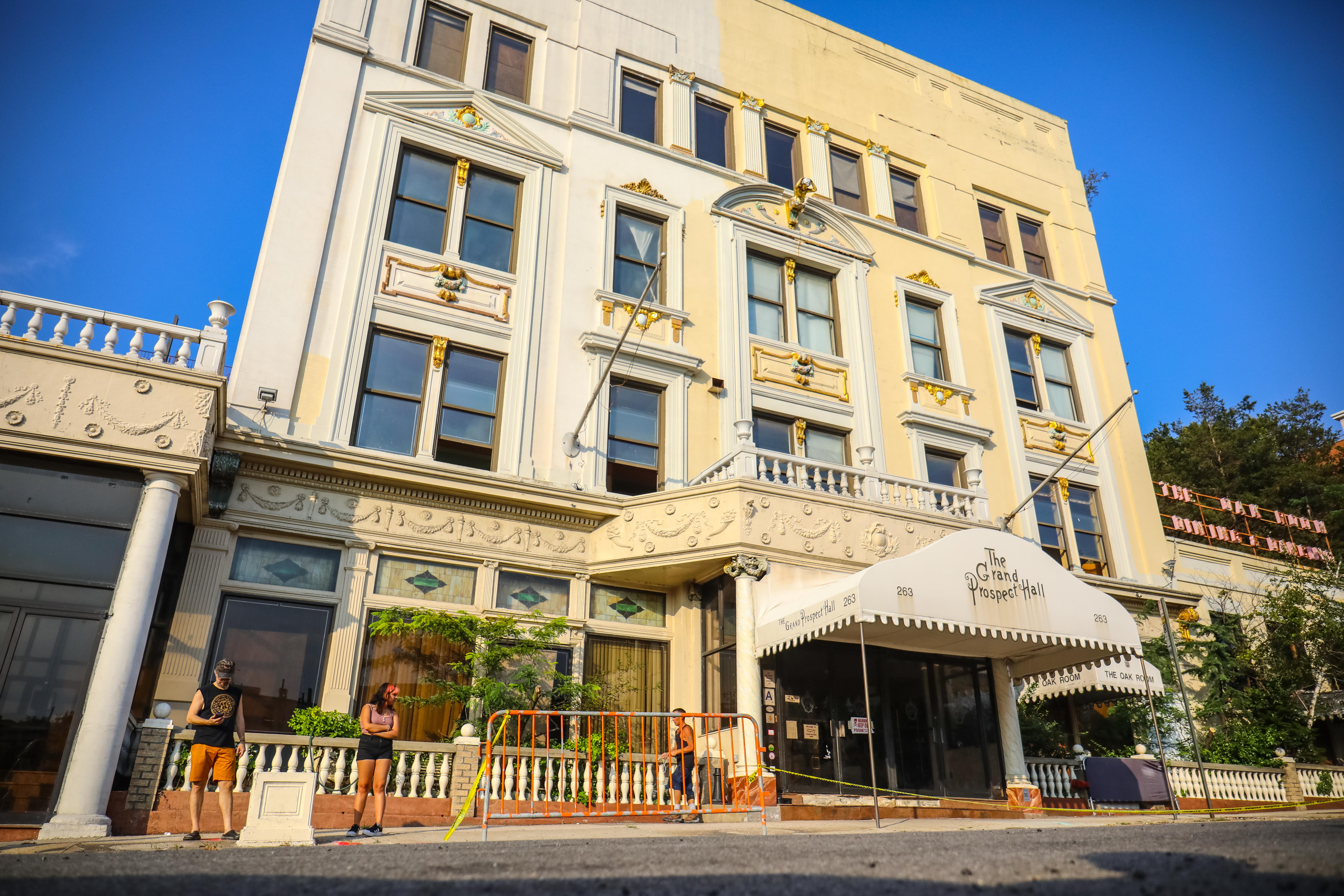 All Demolition At Grand Prospect Hall Temporarily Paused By Court Order