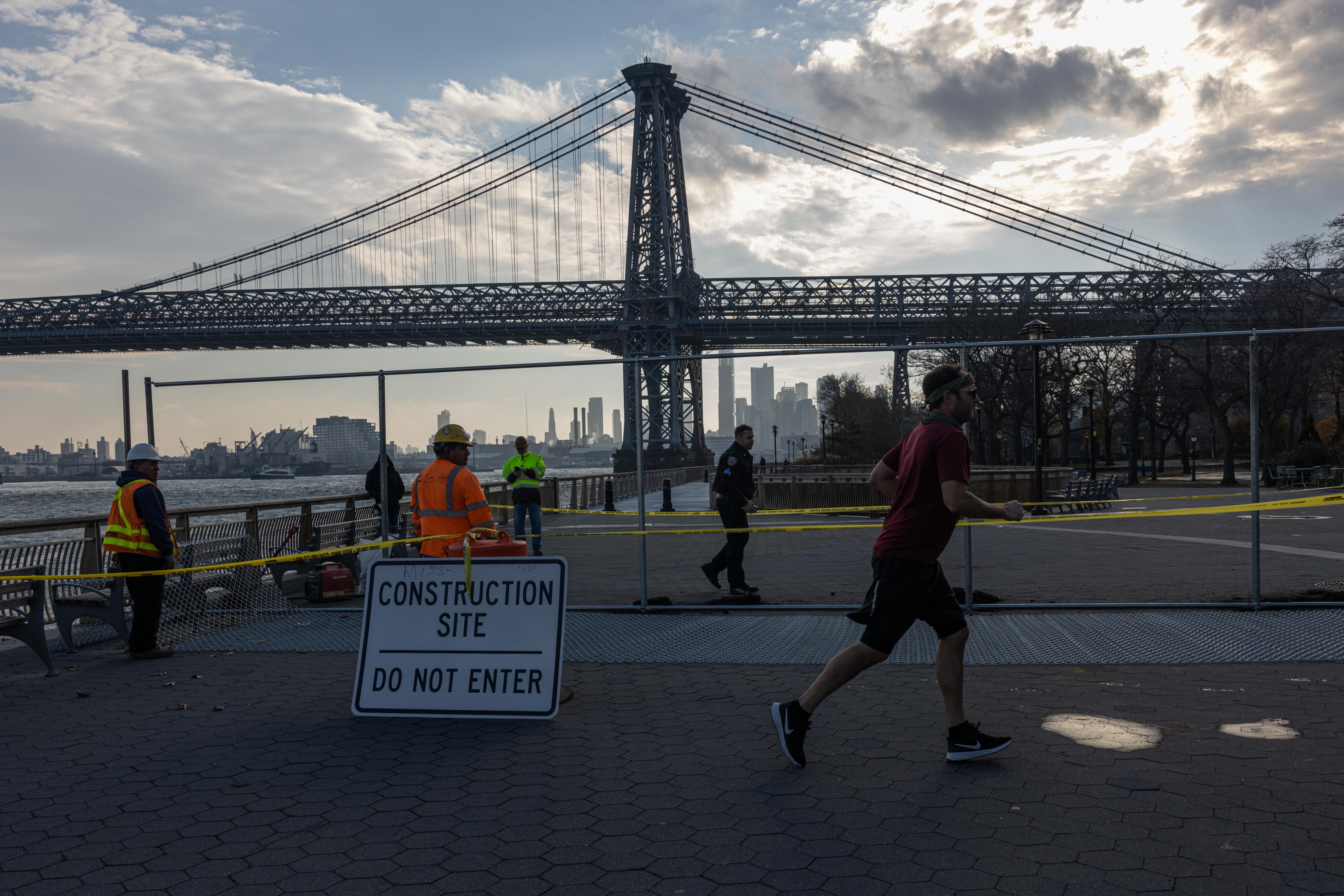 Half Of East River Park Closed Closed To Public, As Flood Protection Project Begins