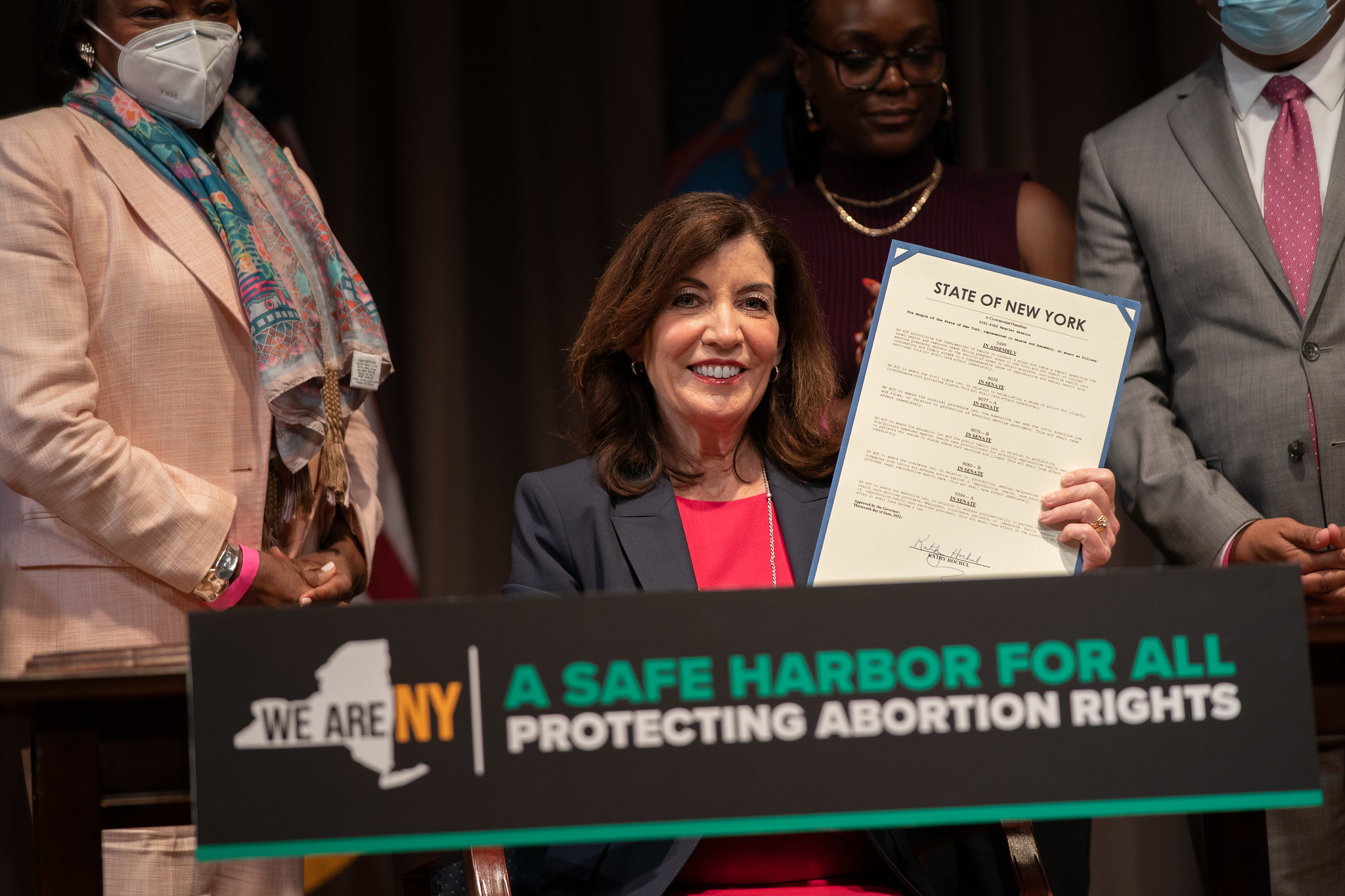 Hochul signs laws to expand abortion protections in NY with Supreme Court decision looming Hochul signs laws to expand abortion protections in NY with Supreme Court decision looming